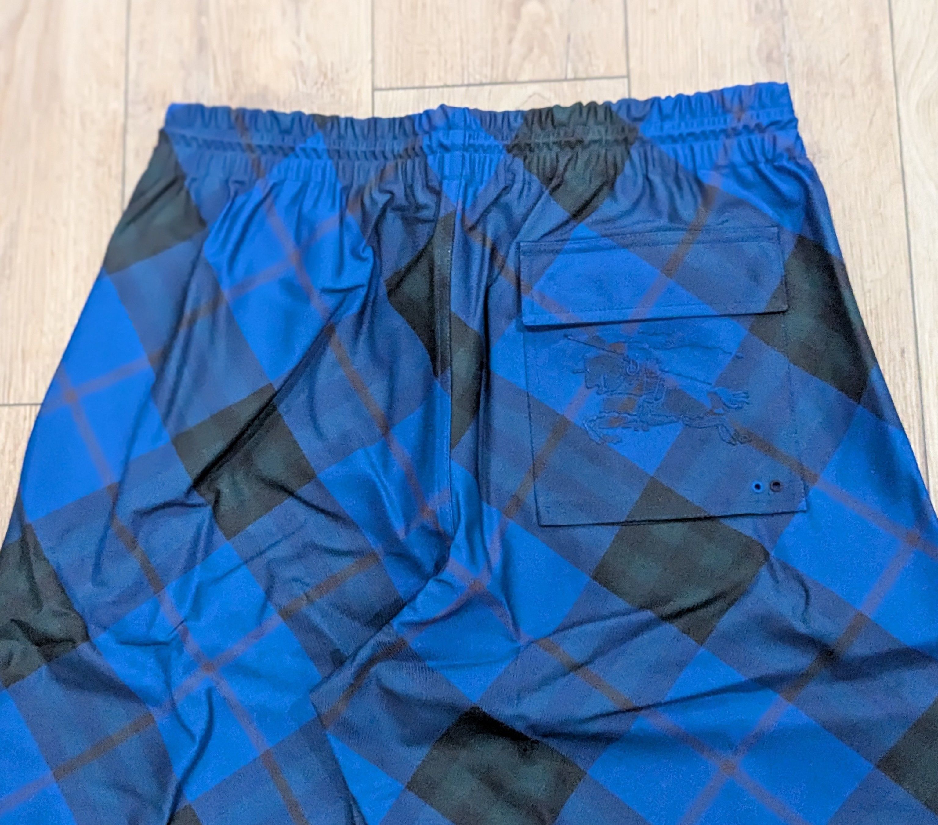 Burberry Burberry Wool Checkered Trousers Pants Blue Large Size US 34 / EU 50 - 5 Thumbnail