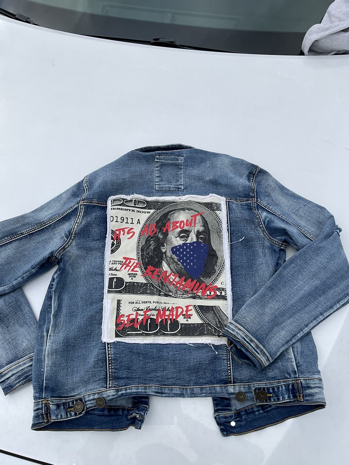 Other SELF MADE ALL ABOUT THE BENJAMINS DENIM JACKET Size US M / EU 48-50 / 2 - 1 Thumbnail