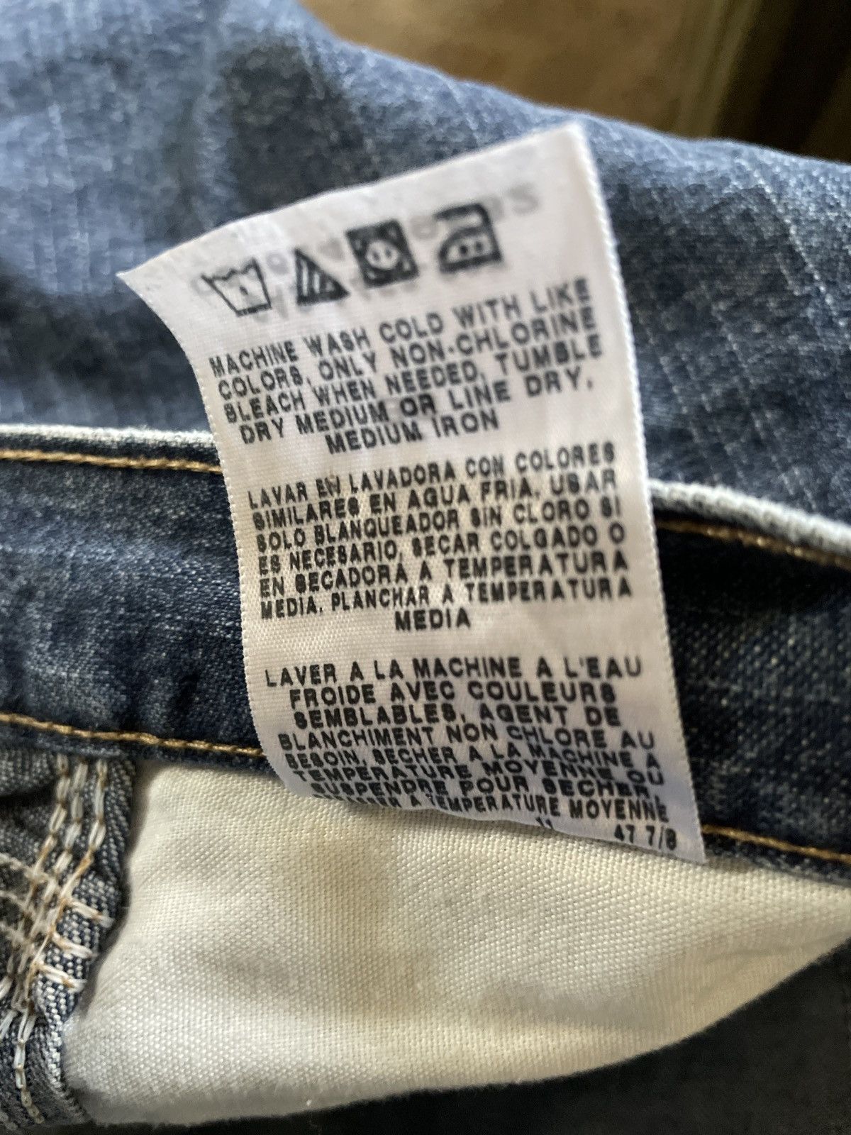 Designer × Vintage Old Mill JORTs Blue Denim Jean Shorts 36 carpenter men’s 🔥 Size US 36 / EU 52 - 8 Thumbnail