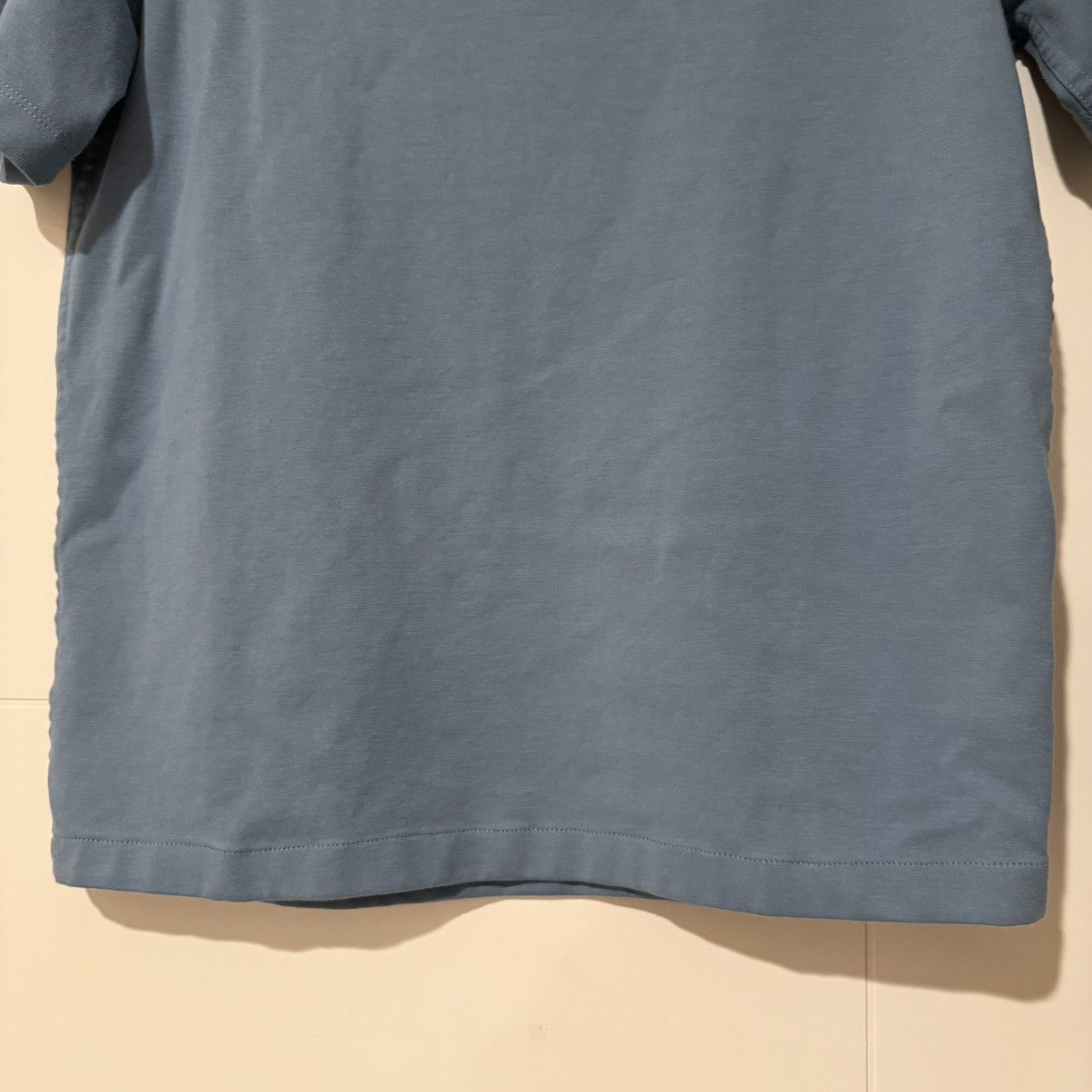 Hermes Hermès Men’s "Quarterb'H" Sky Blue Crewneck T-shirt Small Size US S / EU 44-46 / 1 - 15 Thumbnail