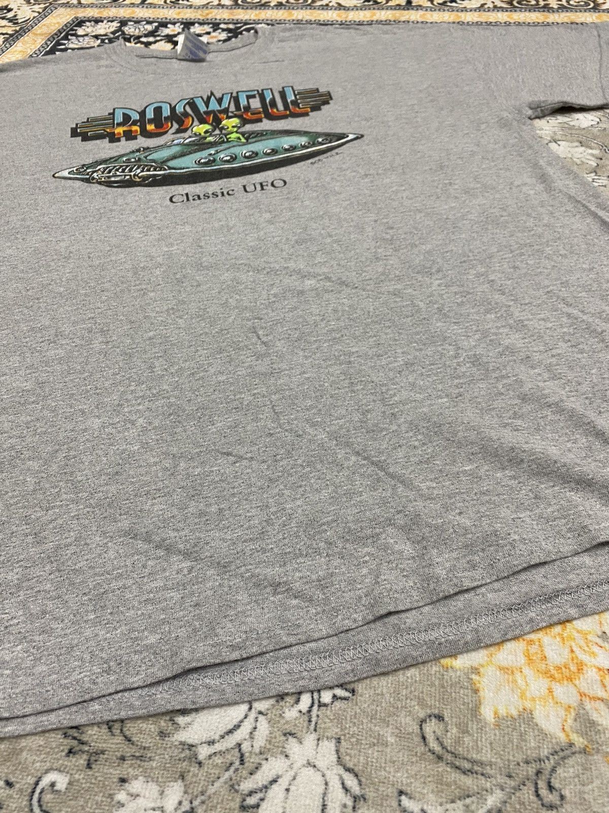 Alien Workshop × Vintage Y2K ROSWELL CLASSIC UFO 2008 RARE TEE Size US XL / EU 56 / 4 - 7 Thumbnail