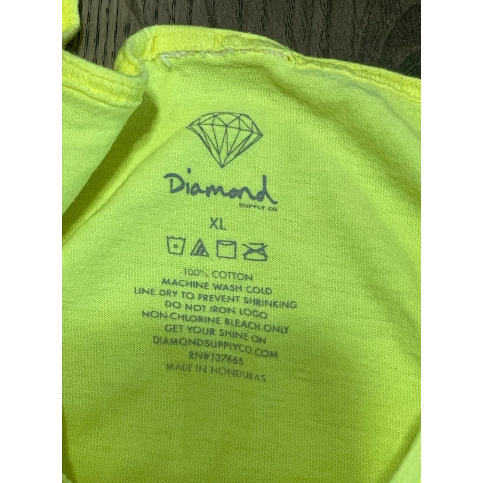 Diamond Supply Co. Diamond Supply Co. Tank Top Women's XL Neon Yellow Sleeveless NWT Size XL / US 12-14 / IT 48-50 - 7 Thumbnail