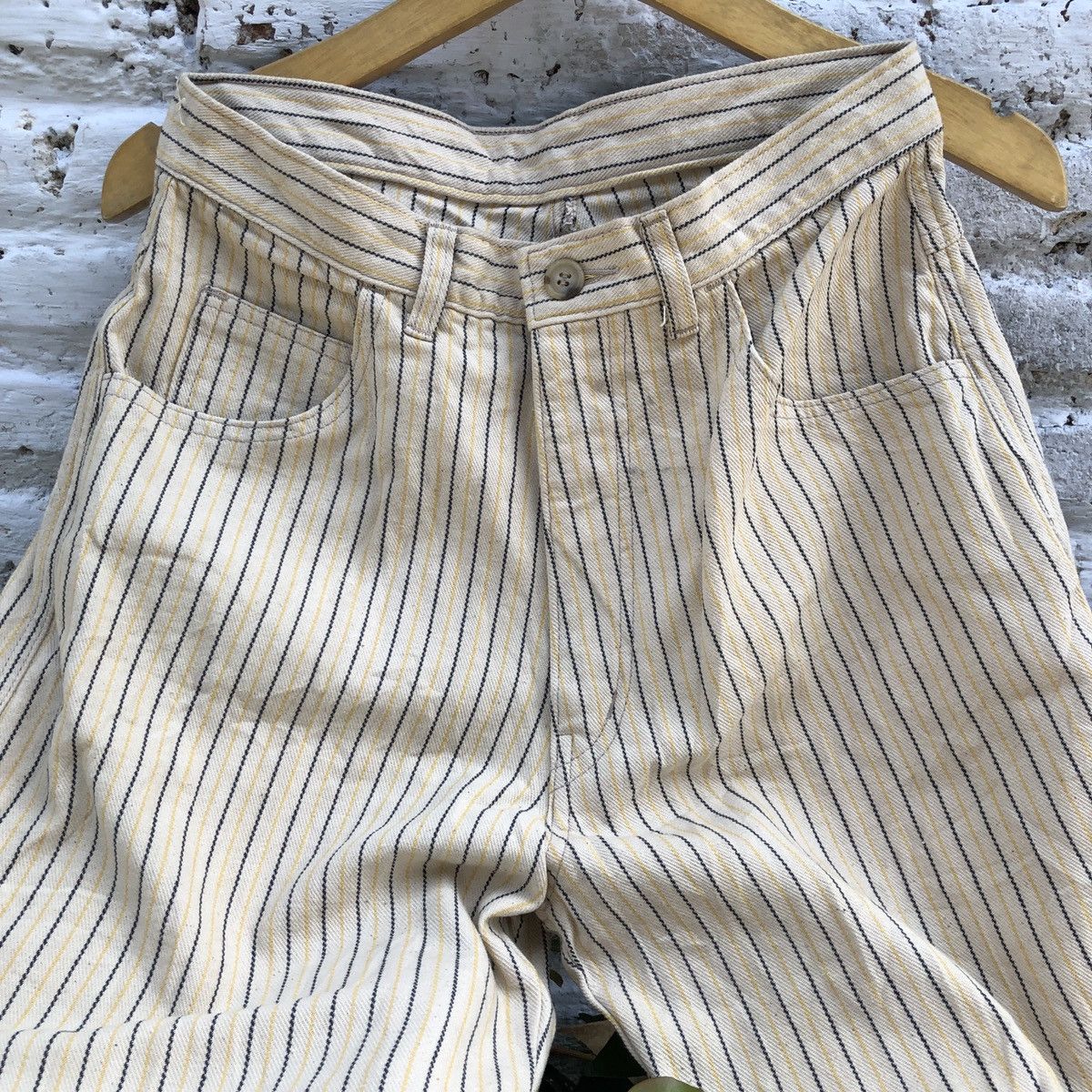 Japanese Brand × Johnbull ZAZOU JOHNBULL HIKORI STRIPE PANTS Size US 29 - 3 Thumbnail