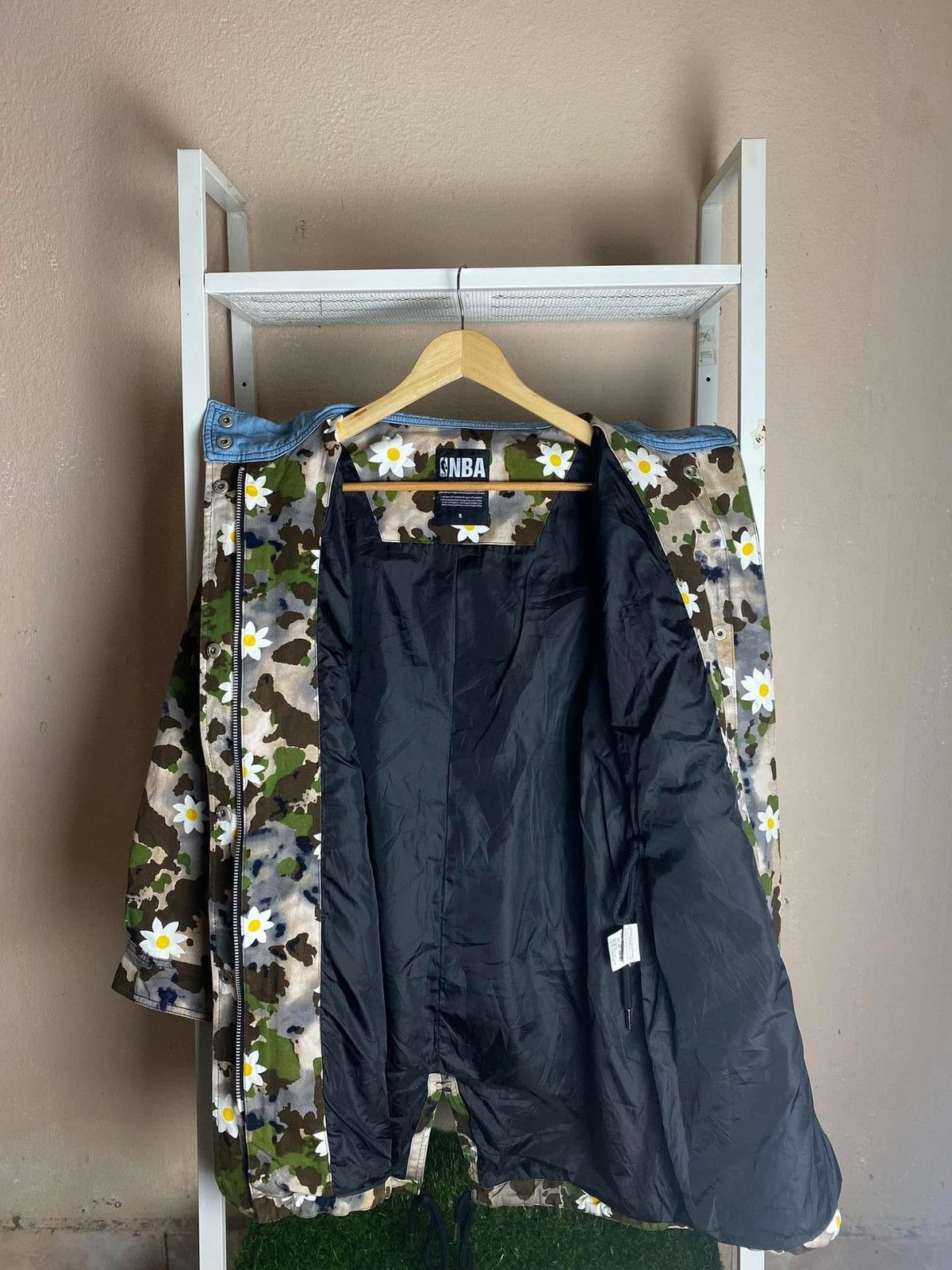 NBA NBA Women Floral Outdoor Parka Jacket Size S / US 4 / IT 40 - 10 Thumbnail