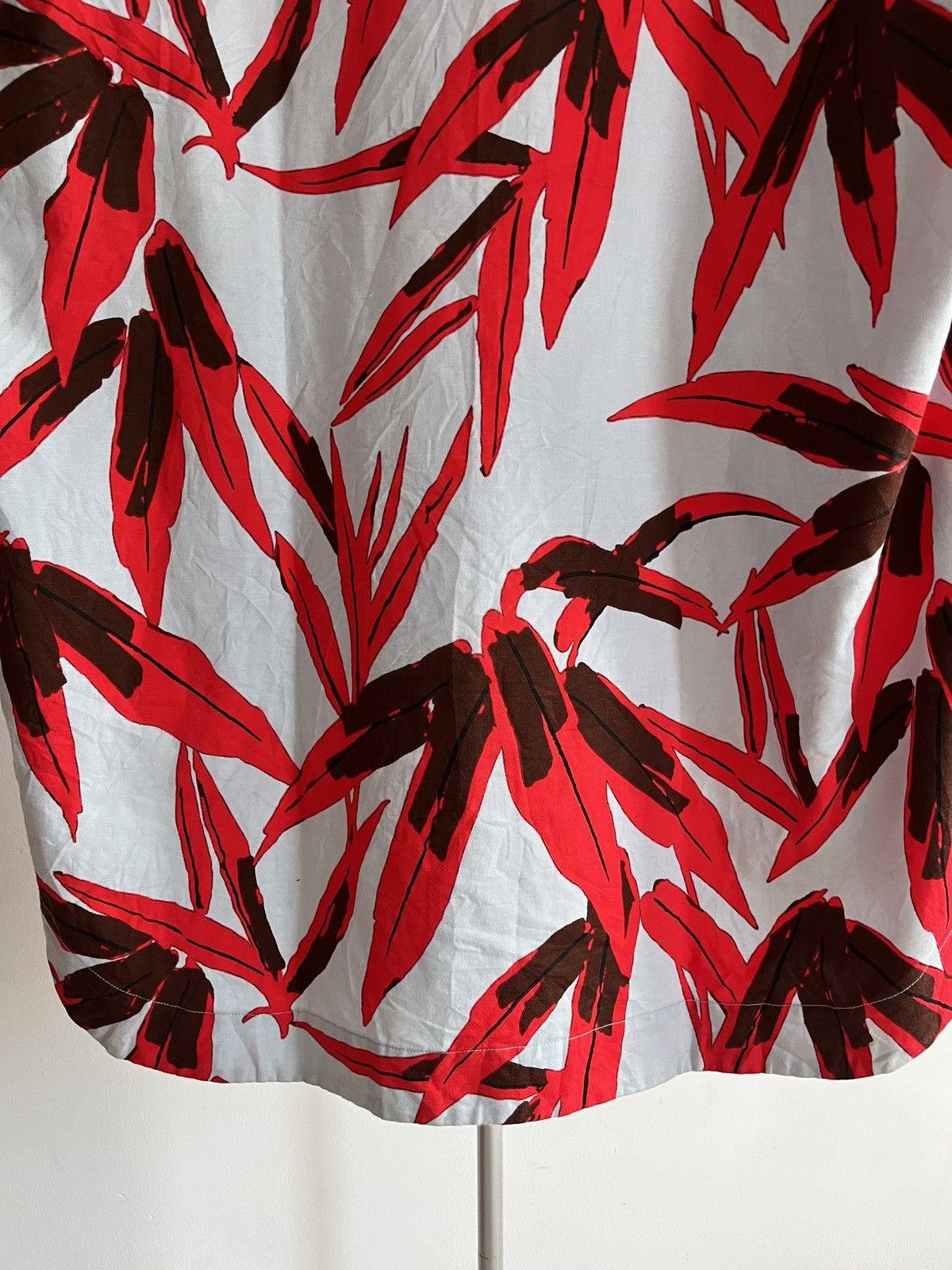 Marni Marni Leaves Half Button Up Blouse Size S / US 4 / IT 40 - 15 Thumbnail