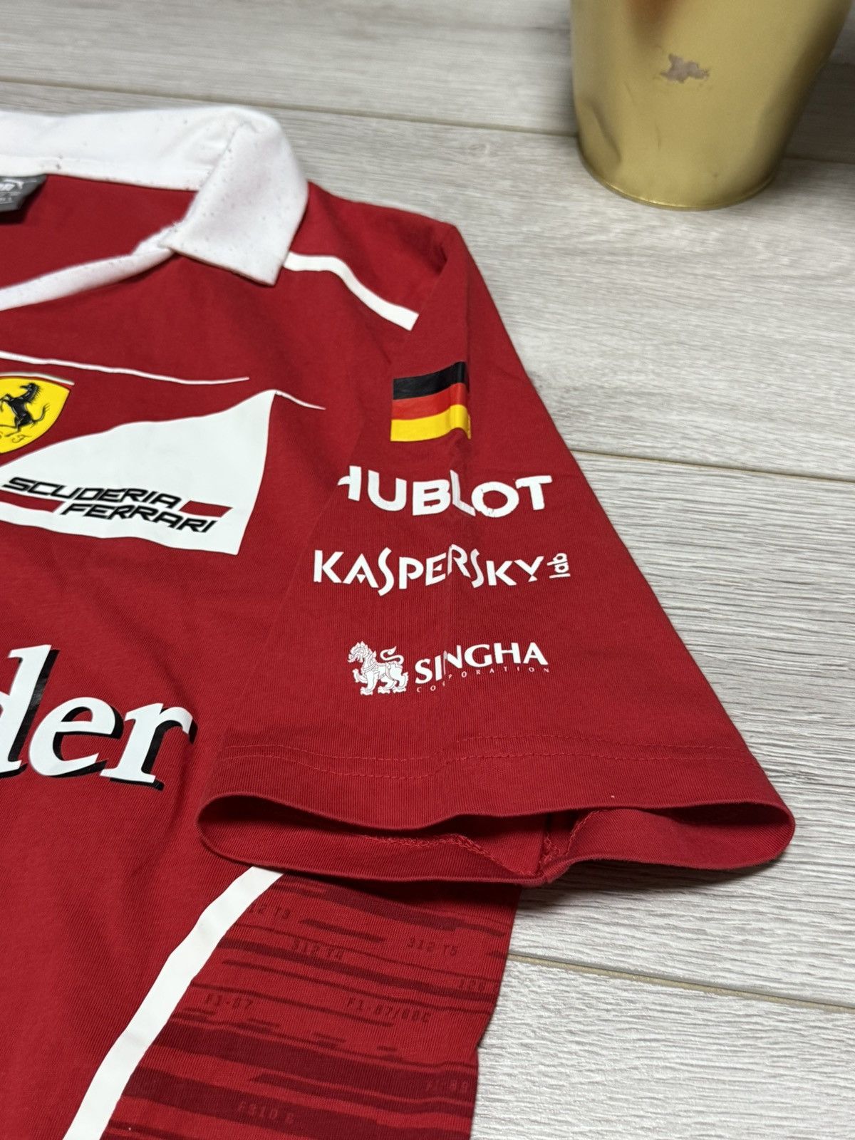 Puma Puma Santander Ferrari shirt polo Size US L / EU 52-54 / 3 - 8 Thumbnail