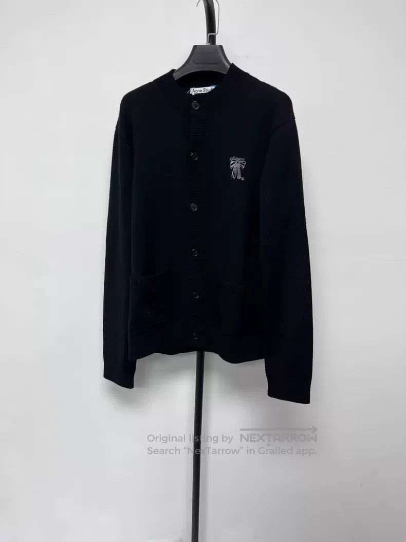 Acne Studios Acne Studios Solid color casual bow-knot embroidered knit Size US XS / EU 42 / 0 - 1 Thumbnail