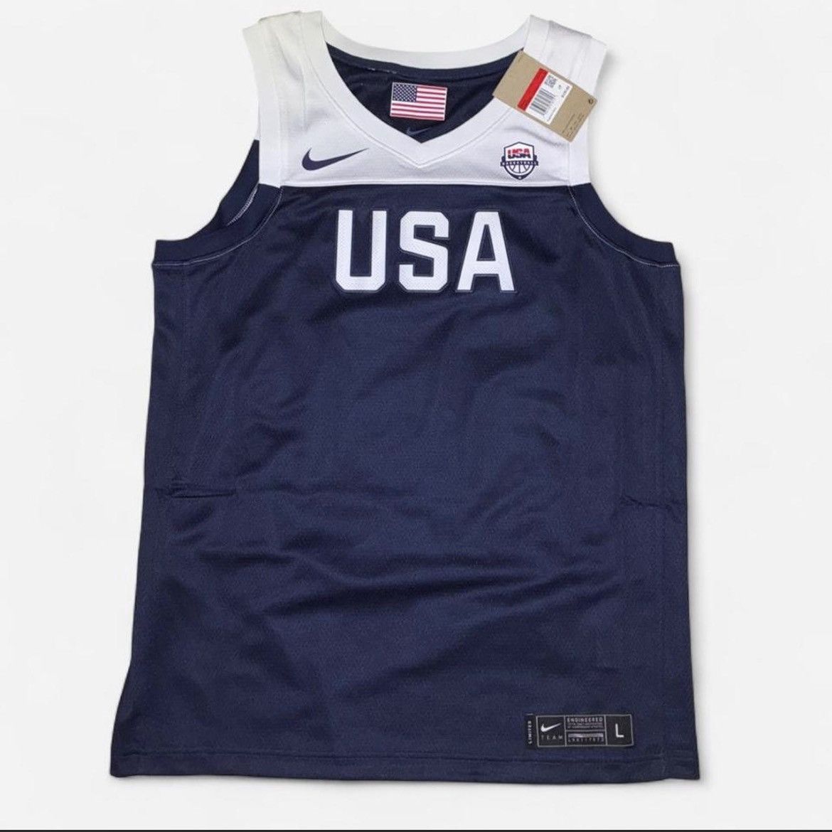 Nike Nike drifit team usa size Large baseketball jersey Size US L / EU 52-54 / 3 - 1 Thumbnail