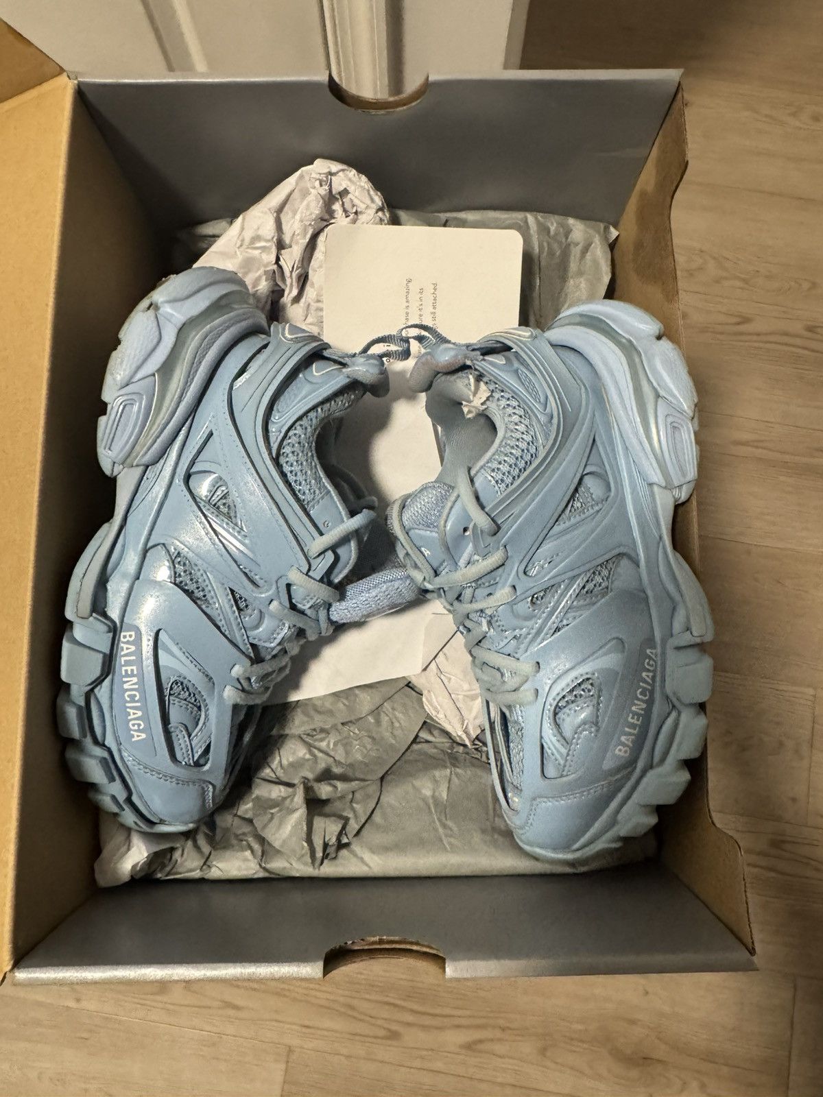 Balenciaga Womens Balenciaga Track Sneakers Size US 5 / IT 35 - 2 Thumbnail
