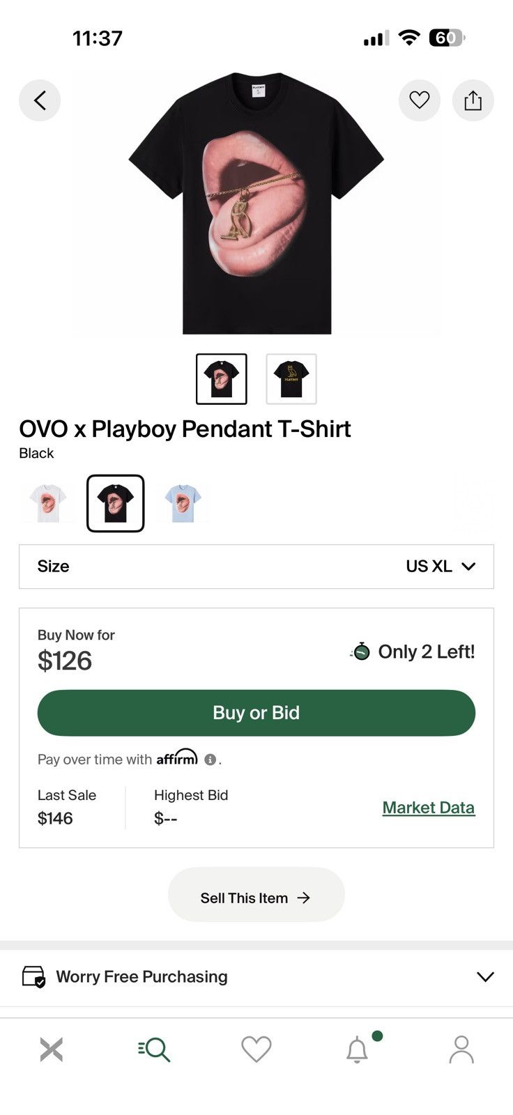 October's Very Own × Playboy OVO x Playboy: pendant shirt Size US XL / EU 56 / 4 - 4 Thumbnail