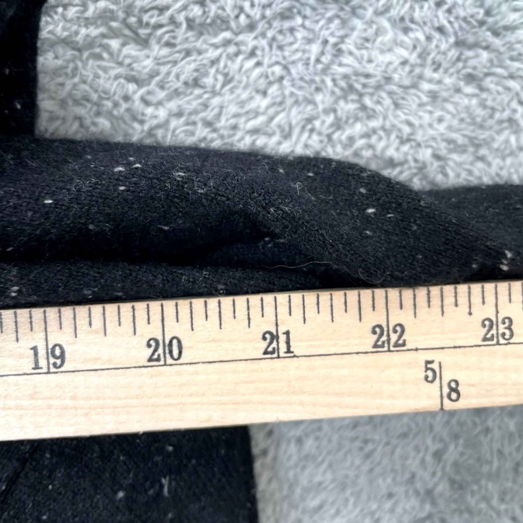 Vintage Ply Cashmere Sweater Women Small Black Cardigan Pockets Hooded Open Front Long Size S / US 4 / IT 40 - 8 Thumbnail