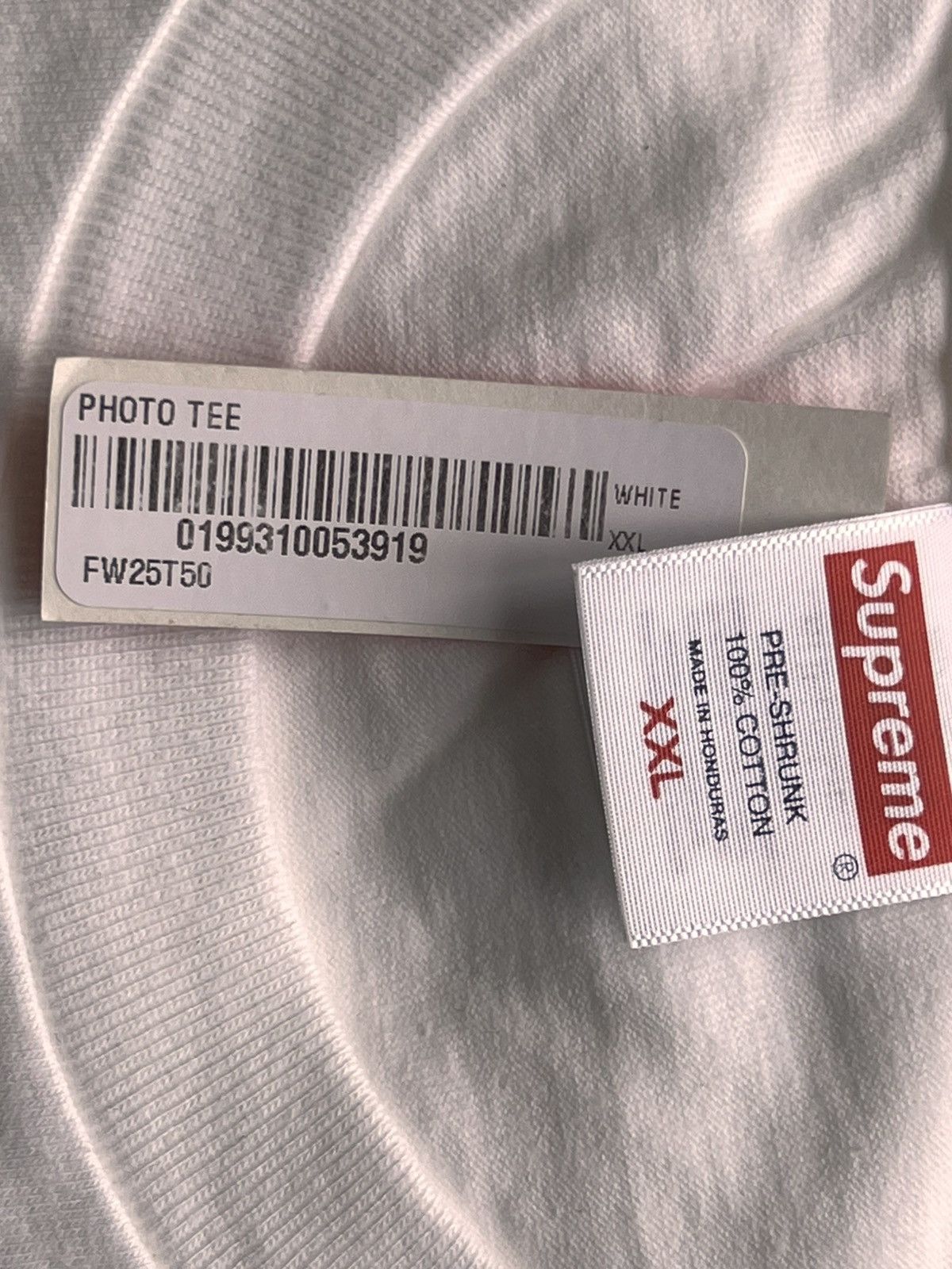 Supreme XXL Supreme Playboi Carti Photo Tee White tshirt rap trap Size US XXL / EU 58 / 5 - 17 Thumbnail