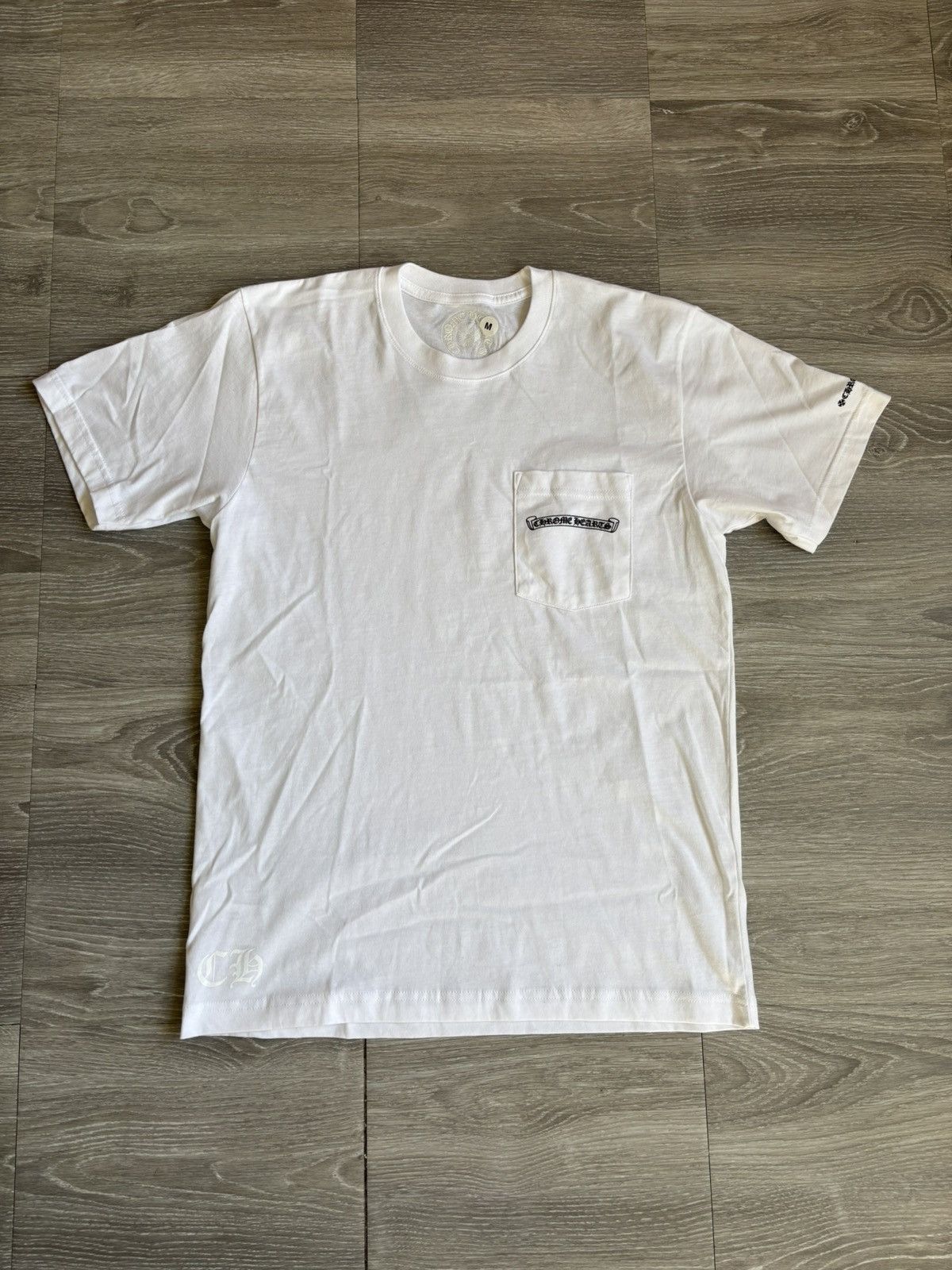 Chrome Hearts Chrome Hearts White Scroll Tee Size US L / EU 52-54 / 3 - 4 Thumbnail