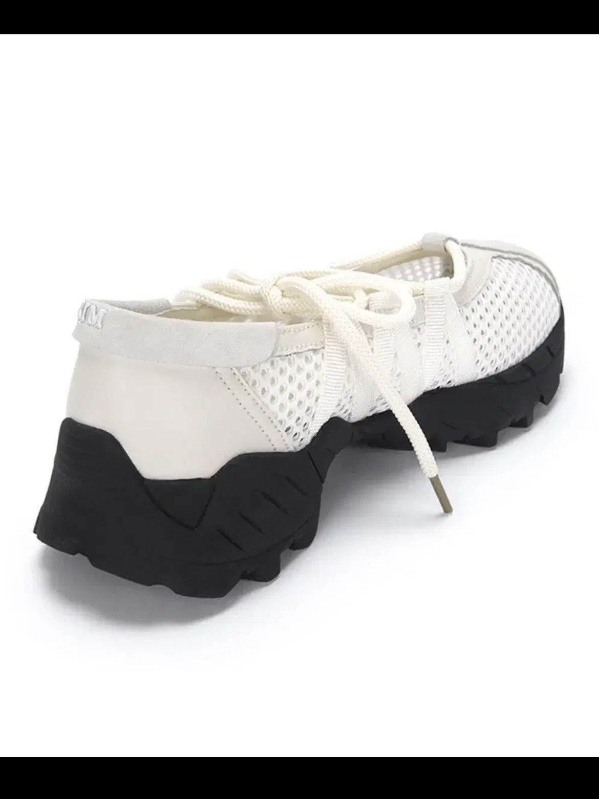 Matin Kim MATIN KIM MESH BALLET SNEAKERS IN IVORY Size US 7 / IT 37 - 8 Thumbnail
