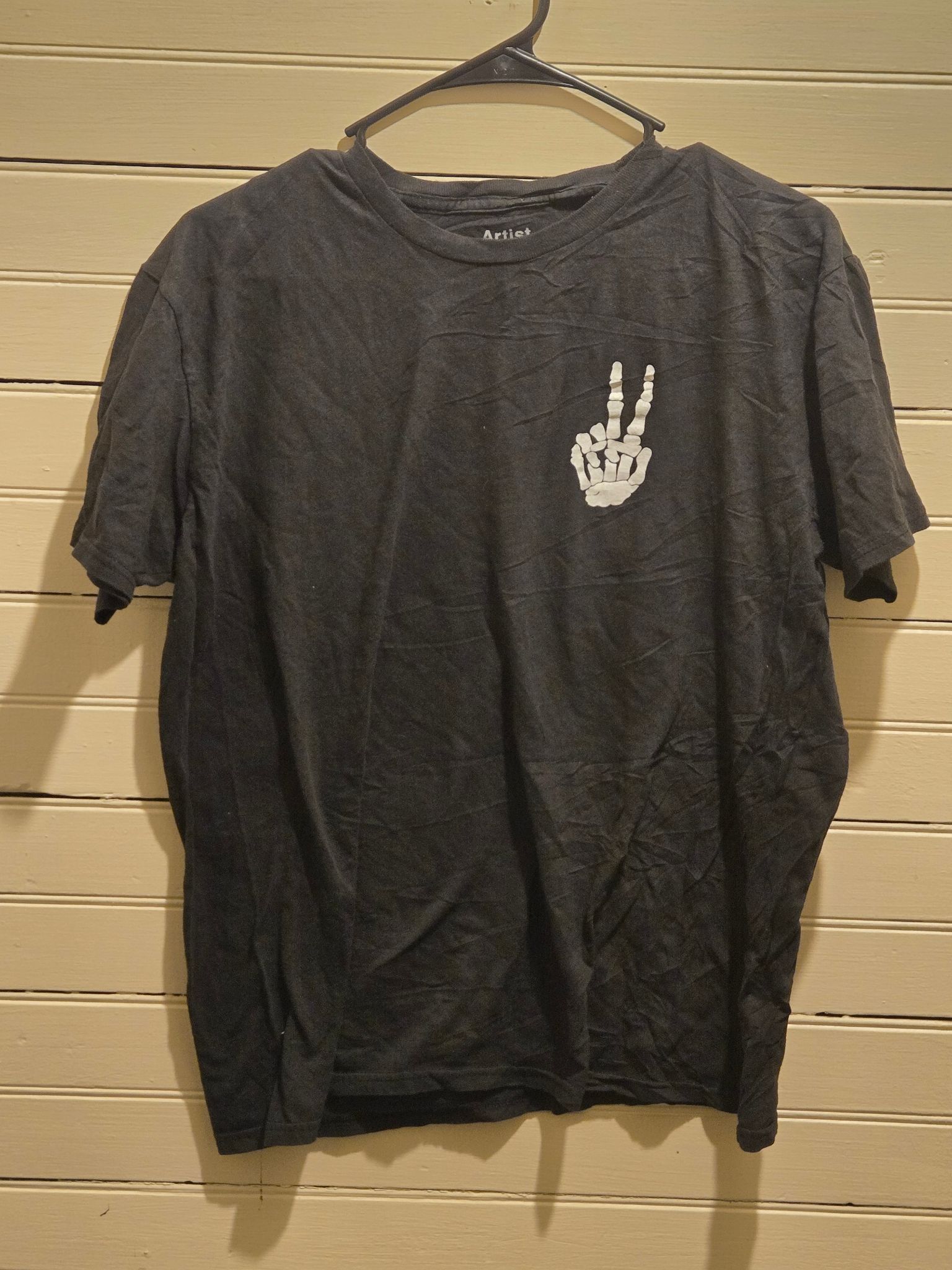 Other Artist Union T-Shirt Mens L Black Short Sleeve Skeleton Size US L / EU 52-54 / 3 - 1 Thumbnail