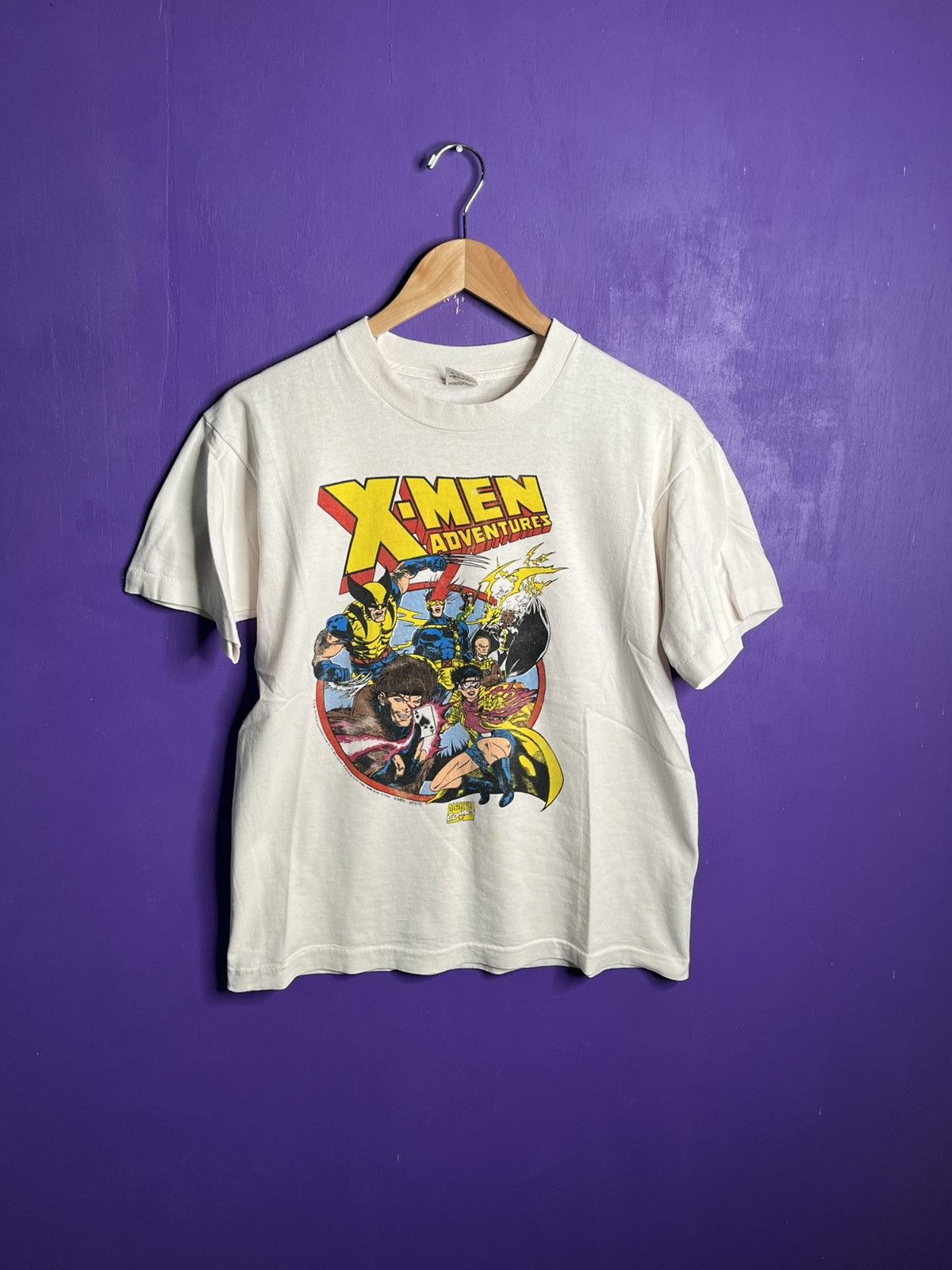 Marvel Comics × Vintage Vintage 1992 Marvel X-men adventures t-shirt Size US M / EU 48-50 / 2 - 1 Thumbnail