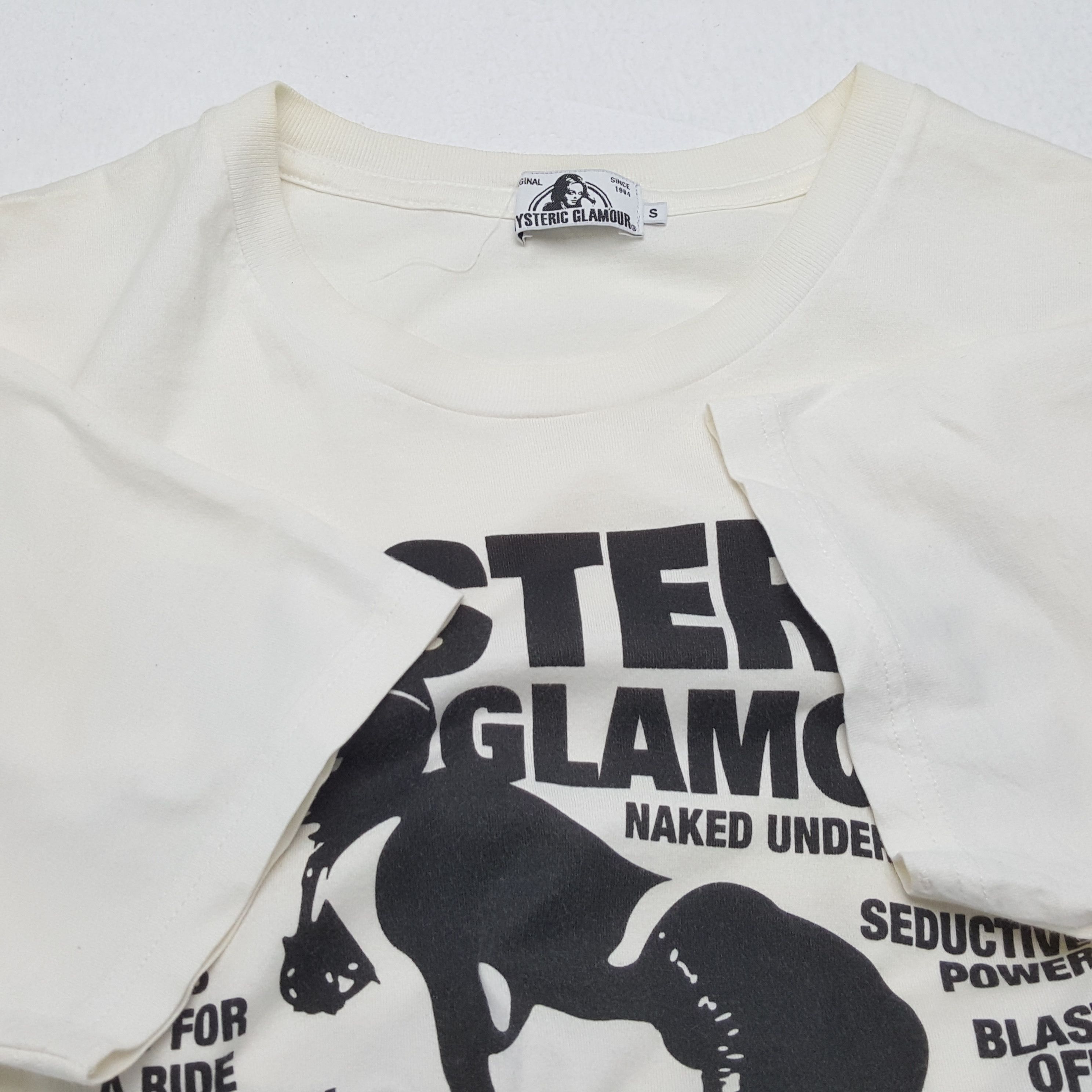 Hysteric Glamour × Japanese Brand × Vintage Vintage HYSTERIC GLAMOUR Japanese Fashion Brand T-Shirts Size S / US 4 / IT 40 - 6 Thumbnail