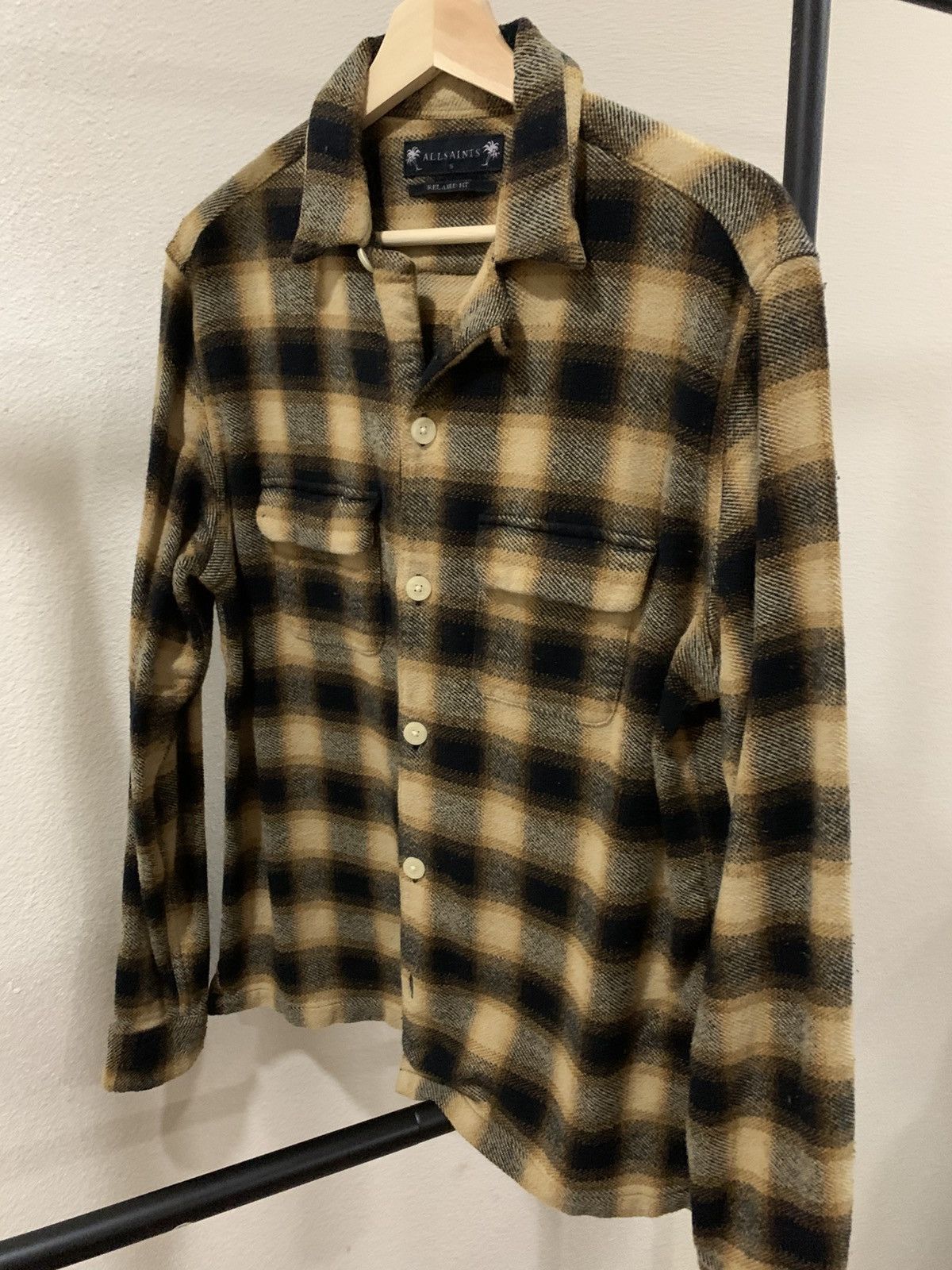 Allsaints AllSaints LS Button Up Size US S / EU 44-46 / 1 - 1 Thumbnail
