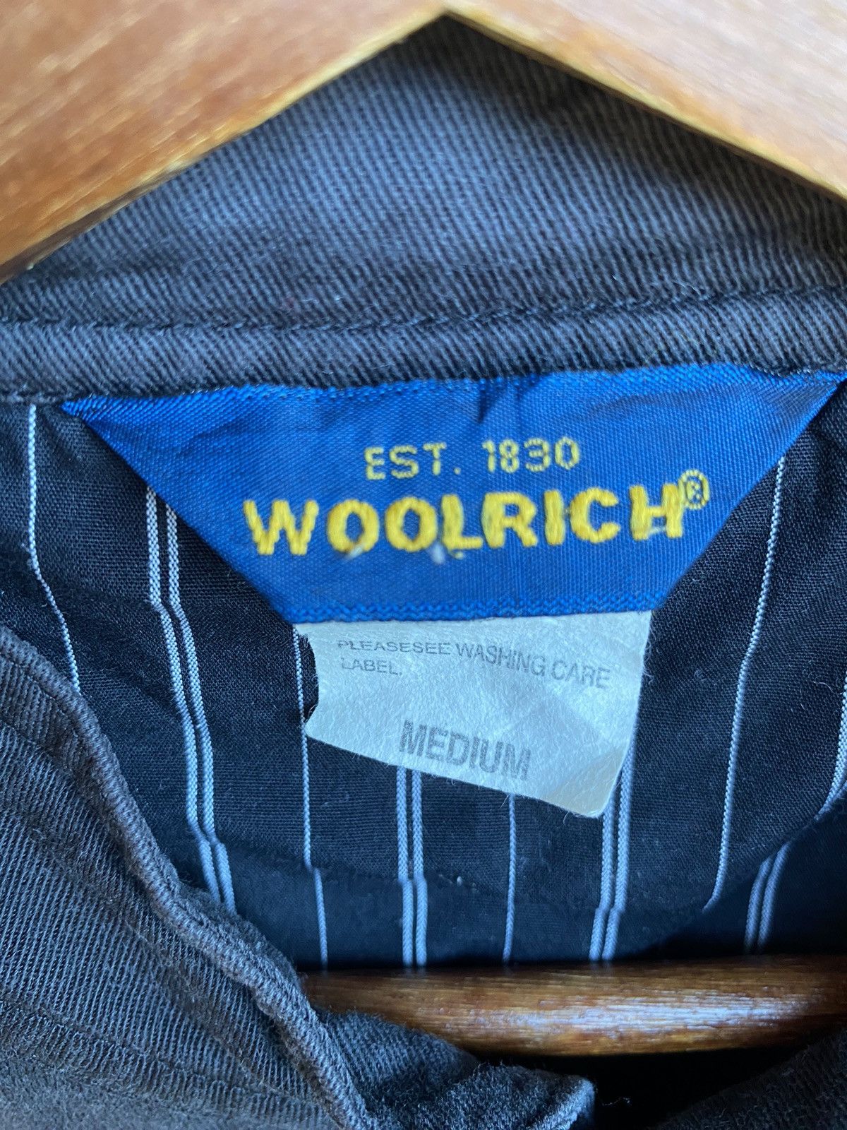 Vintage × Woolrich Woolen Mills Vintage Woolrich Light Jacket Button Up Pocket Size M Size US M / EU 48-50 / 2 - 7 Thumbnail