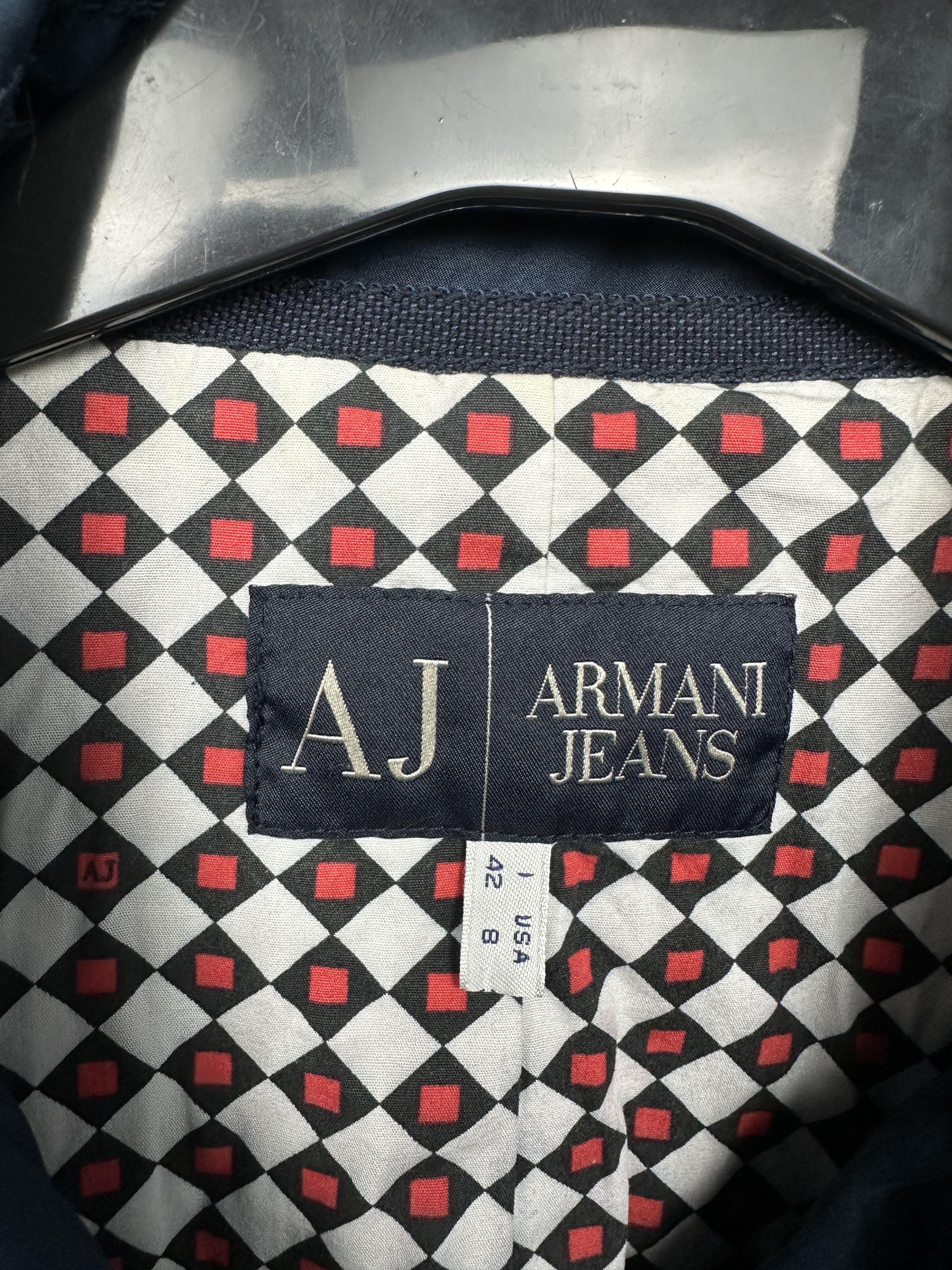 Armani Armani Jeans Vintage Womens Trench Coat Jacket Size M / US 6-8 / IT 42-44 - 3 Thumbnail