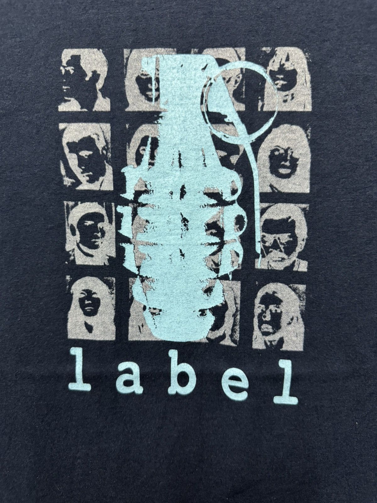 Vintage Vintage 90’s Label Streetwear Tee Size US M / EU 48-50 / 2 - 2 Thumbnail