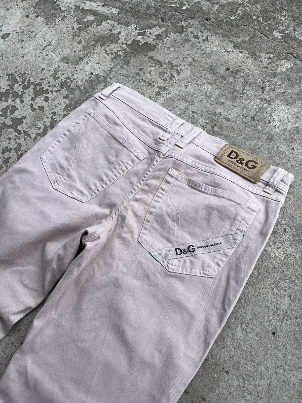 Dolce & Gabbana Dolce & Gabbana Flared Boot Cut Vintage Big Logo Pants Jeans Size 29" - 3 Thumbnail