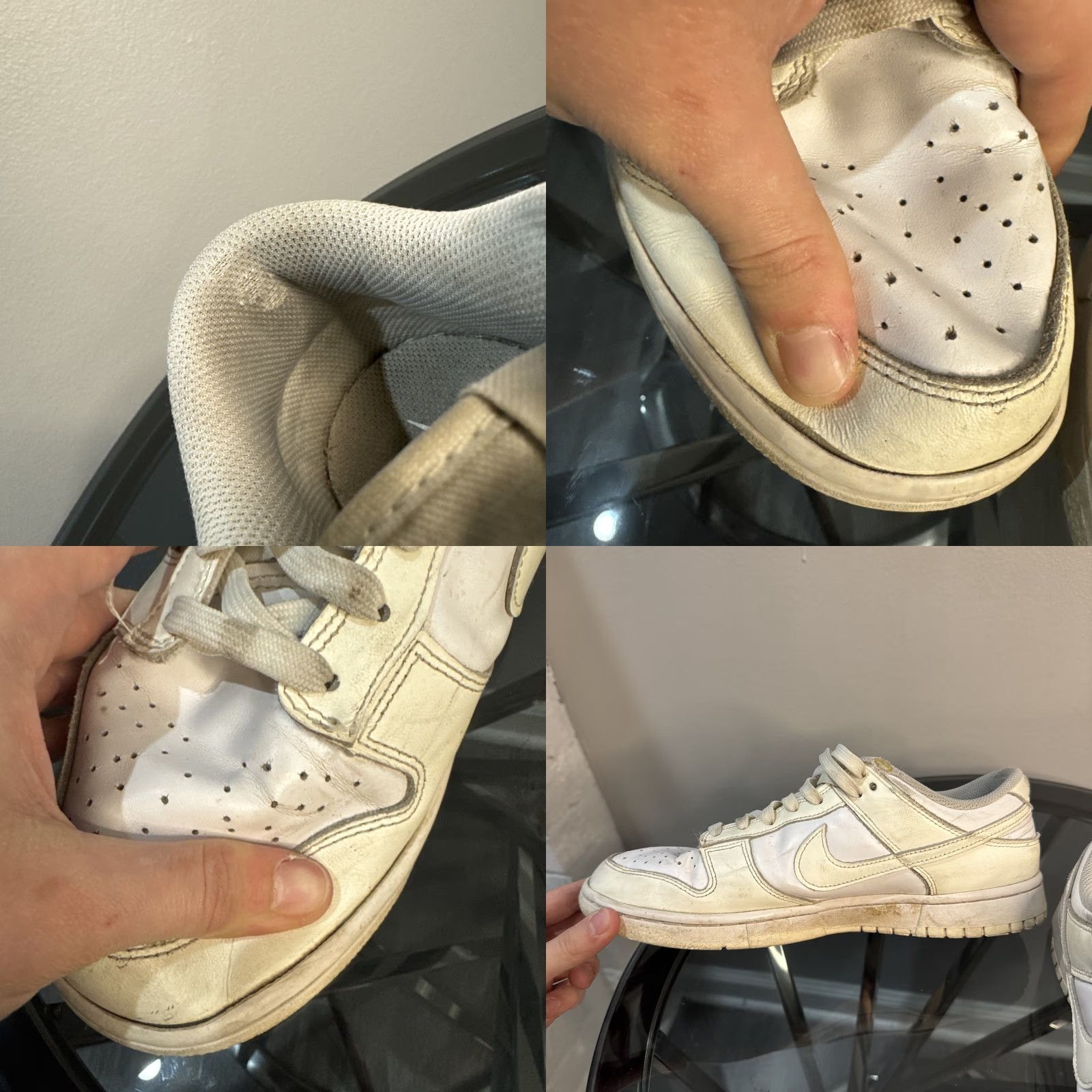 Nike DD1503-121 Nike Dunk Low Retro Coconut Milk Cream Sail Ivory Beige W Size 10.5 Women Sneaker Low Top Athletic Beige Nike Dunk Low Womens 10.5 Size US 11 / IT 41 - 8 Thumbnail