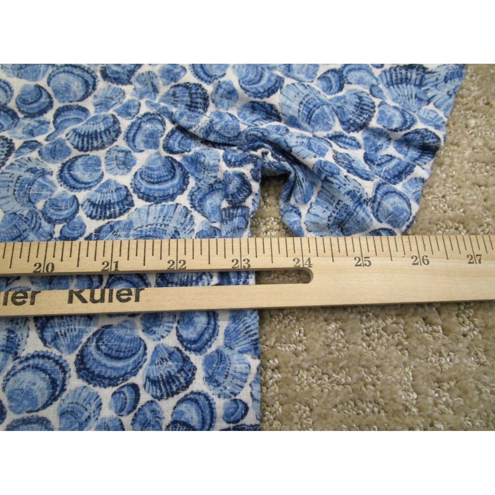 Southern Tide Southern Tide Shirt Men Large Blue Geometric Short Sleeve Linen Rayon Sea Life Size US L / EU 52-54 / 3 - 5 Thumbnail