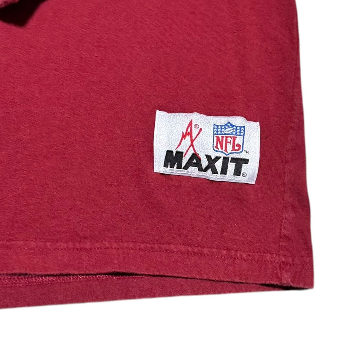 NFL 90s Maxit Washington Redskins Long Sleeve Mock Neck Shirt M Size US M / EU 48-50 / 2 - 2 Thumbnail