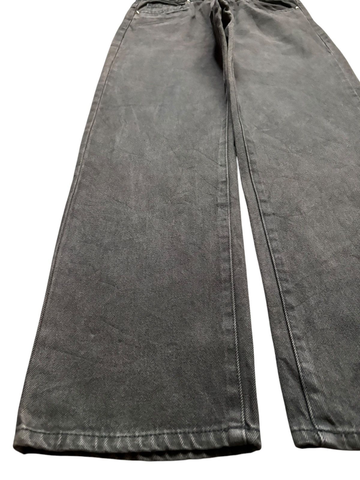 Japanese Brand Vintage Japanese Brand Studded Buckle Back Loose Jeans Size US 31 - 6 Thumbnail