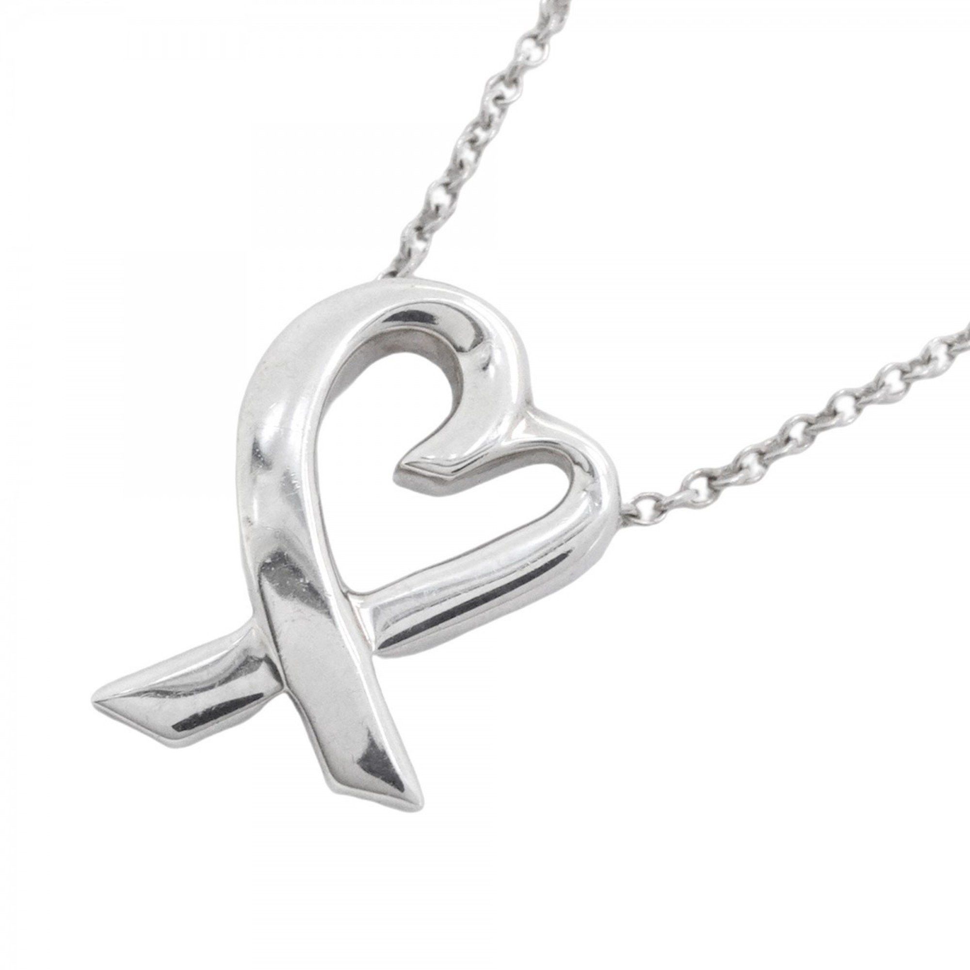 Tiffany Loving Heart Necklace, Silver 925, Women's