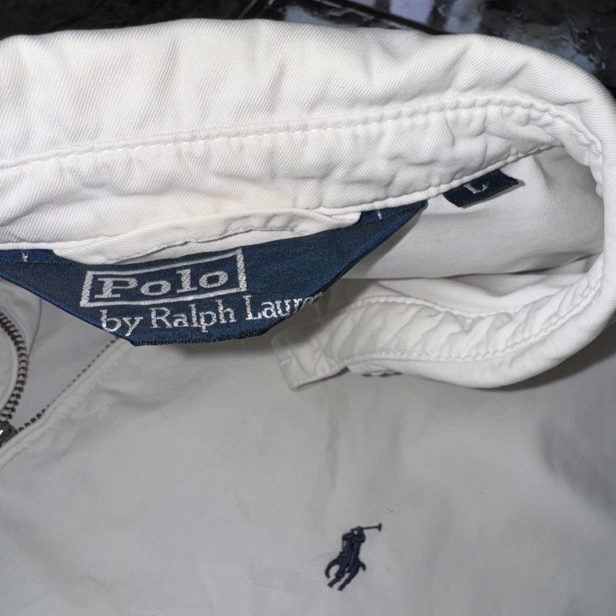 Polo Ralph Lauren 90s Polo Ralph Lauren Herrington White Cotton Size US L / EU 52-54 / 3 - 7 Thumbnail