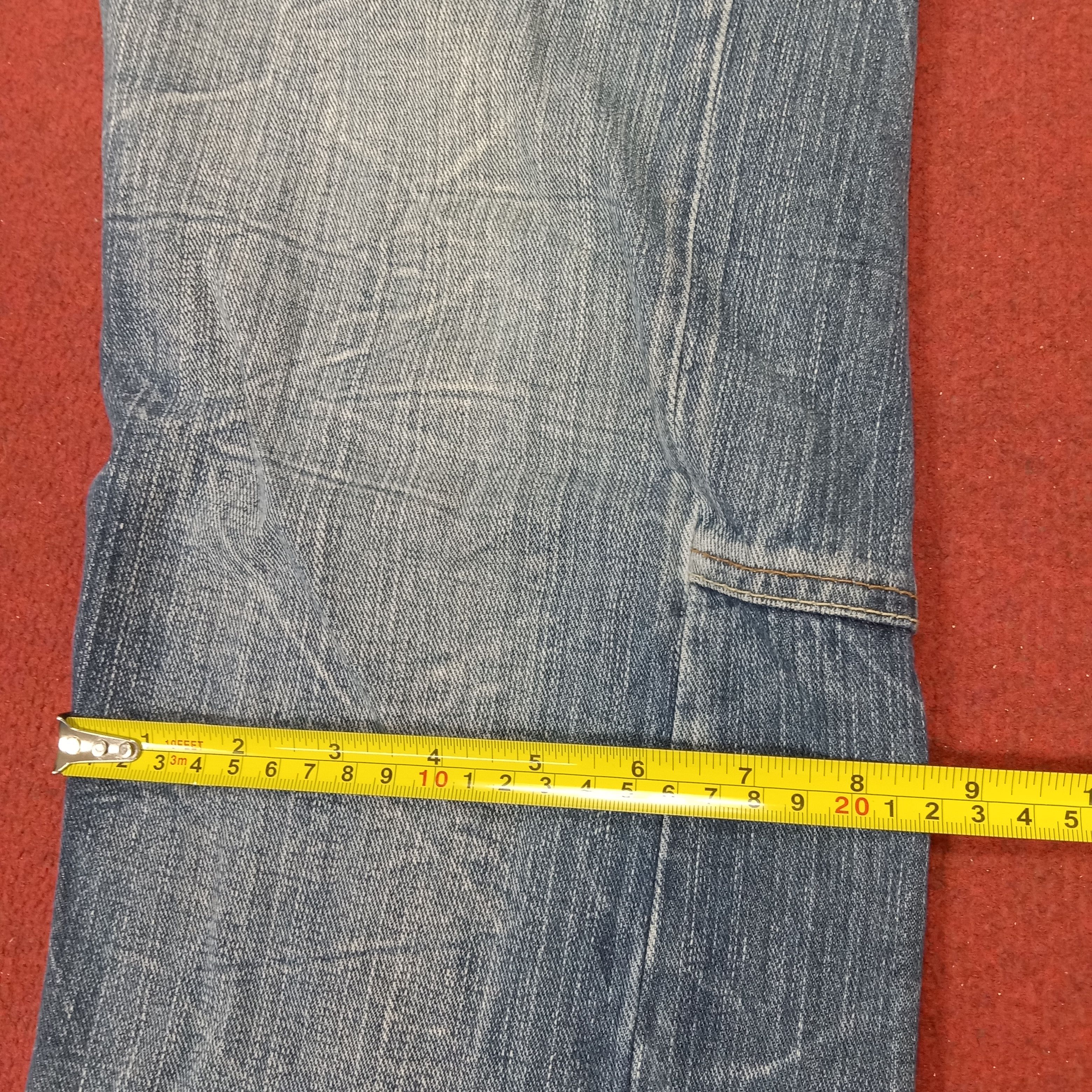 Vintage Dominate Handcrafted Jeans Double Waist Style Jeans Fashion Size US 34 / EU 50 - 10 Thumbnail