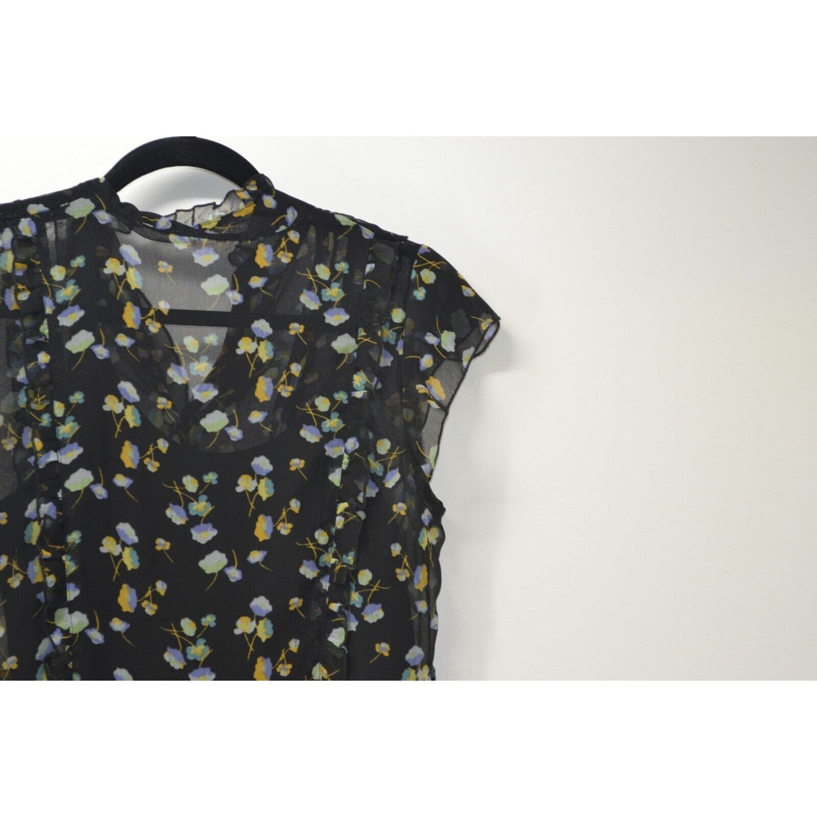 Other Heritage 1981 Women' Navy blue Dress Floral sleeveless Small Size S / US 4 / IT 40 - 8 Thumbnail