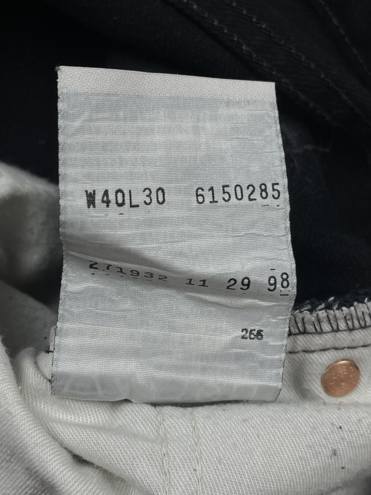Levi's (Men’s) Levi’s 615-02 W40 L30 – Vintage 90s Orange Tab Jeans Size US 40 / EU 56 - 6 Thumbnail