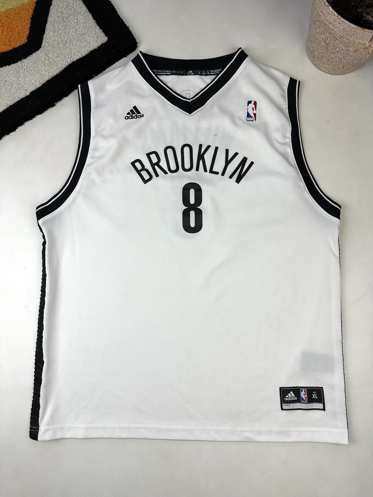 NBA Adidas Brooklyn Nets Deron Williams 8 Basketball shirt Size US XL / EU 56 / 4 - 1 Thumbnail