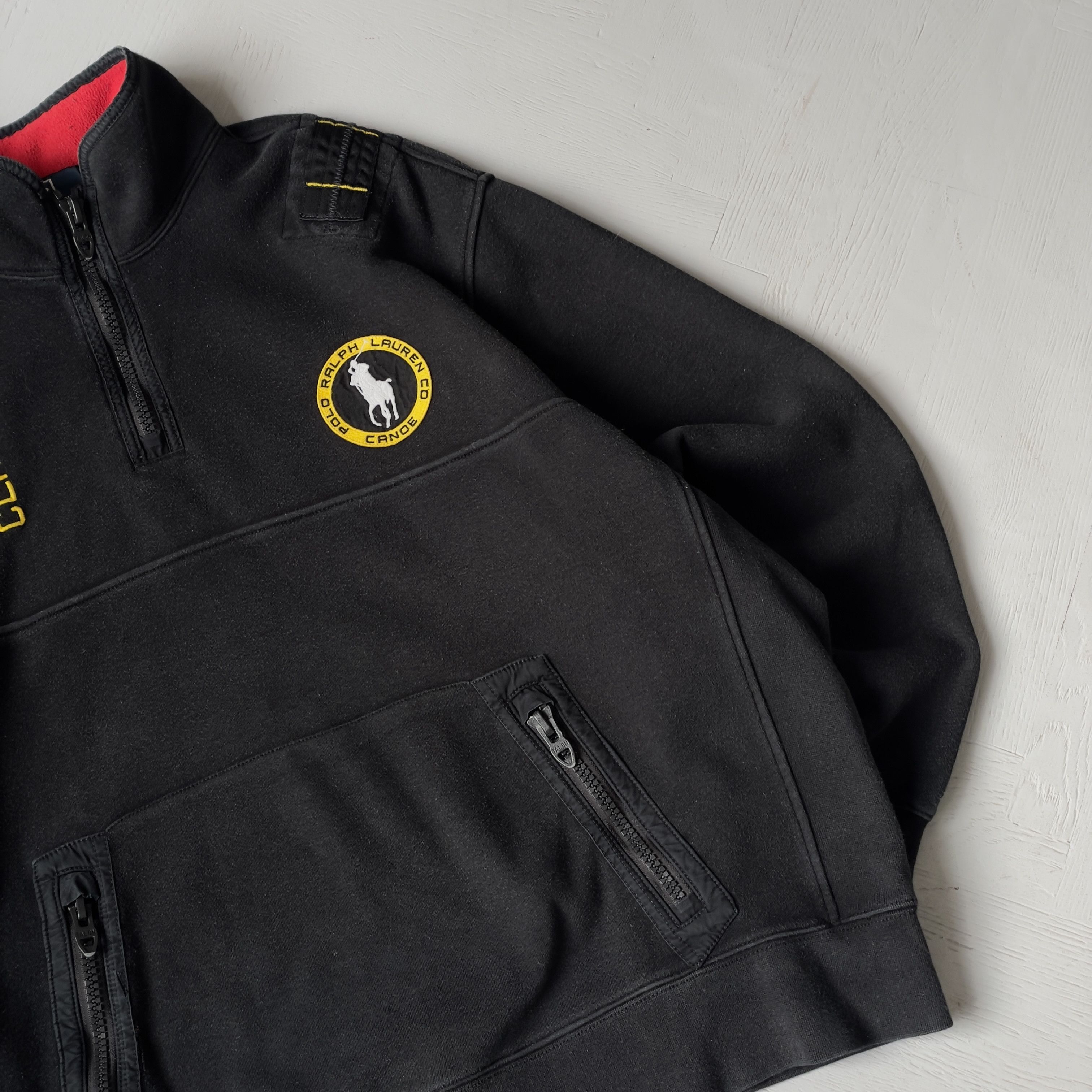 Polo Ralph Lauren Vintage Polo Ralph Lauren 1/4 Zip Sweatshirt Size US XXL / EU 58 / 5 - 2 Thumbnail