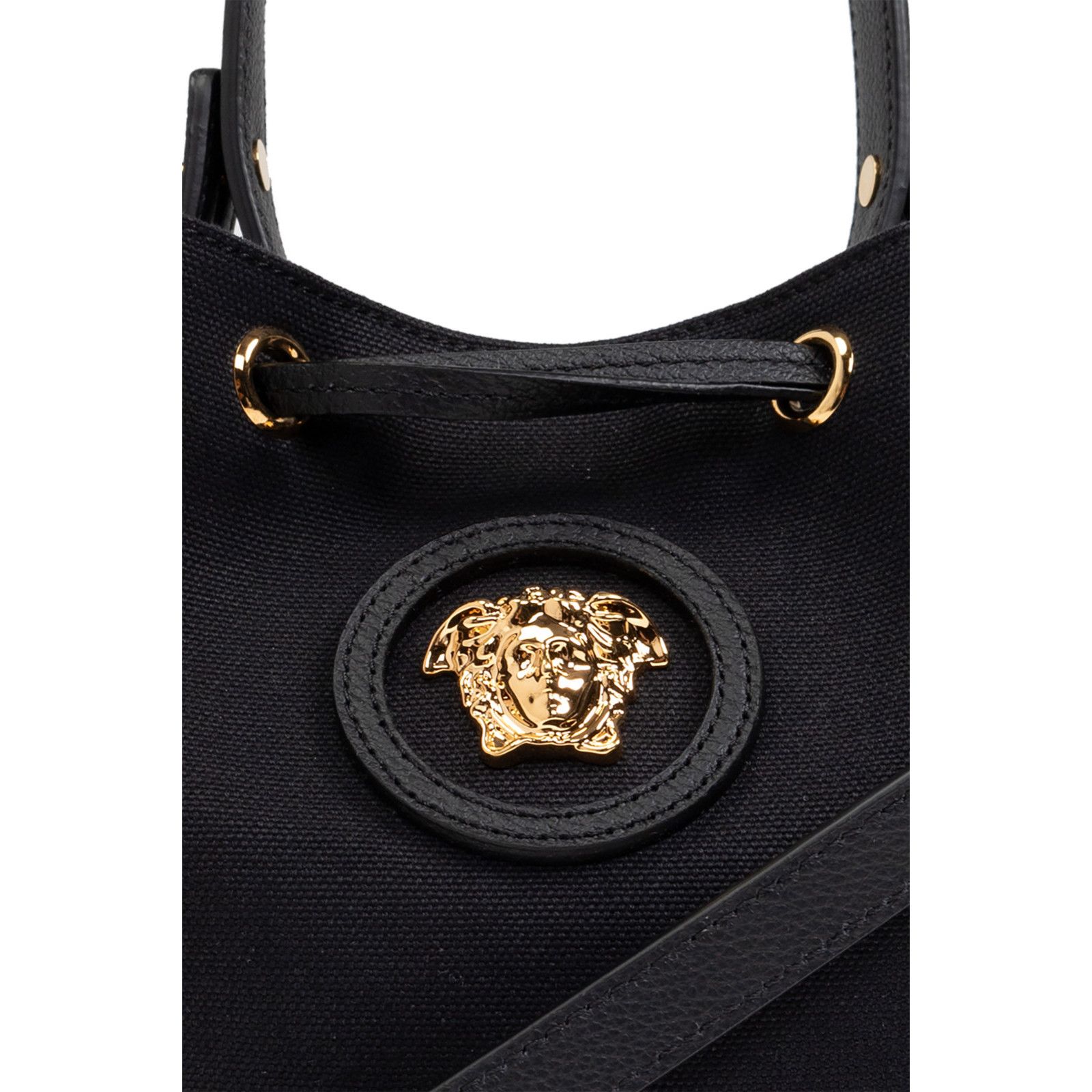 Versace VERSACE Black Leather Top Handle Bag New & Authentic Size ONE SIZE - 5 Thumbnail