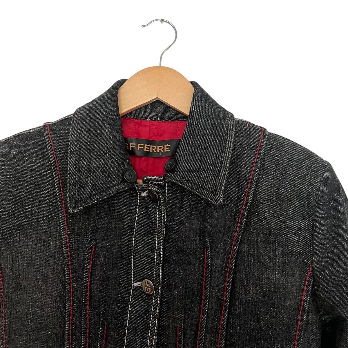 Gianfranco Ferre Giafranco Ferré denim jacket Size XS / US 0-2 / IT 36-38 - 2 Thumbnail