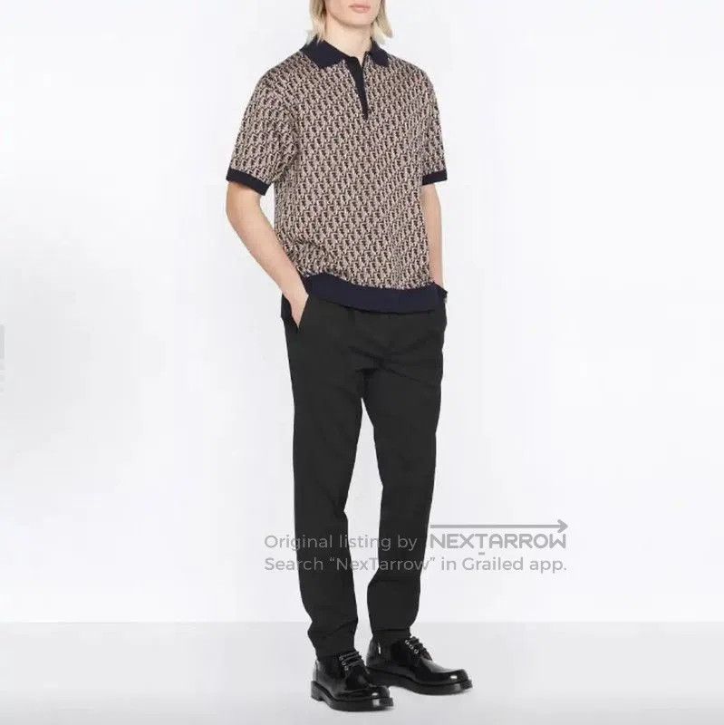 Dior Dior Deep Brown Cotton Men's Polo Shirt . Size US M / EU 48-50 / 2 - 8 Thumbnail