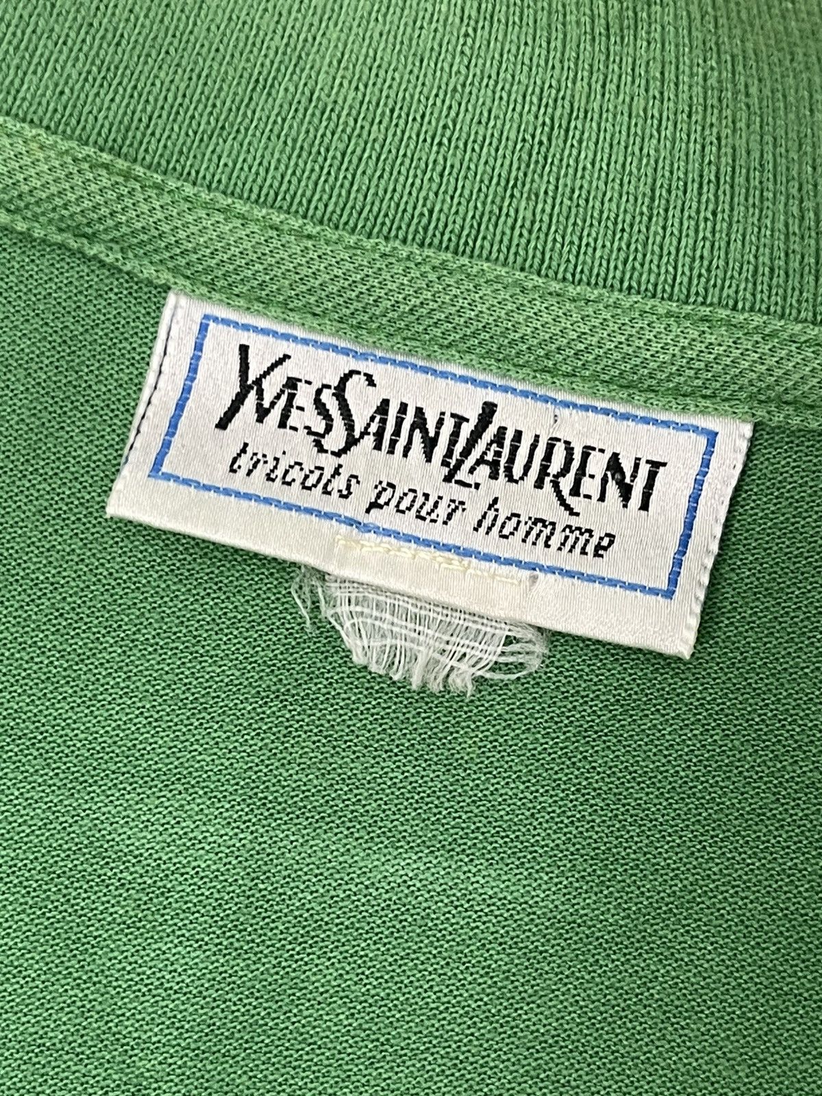 Yves Saint Laurent Vtg Yves Saint Laurent Polo Shirt 6🟩0 Size US L / EU 52-54 / 3 - 16 Thumbnail