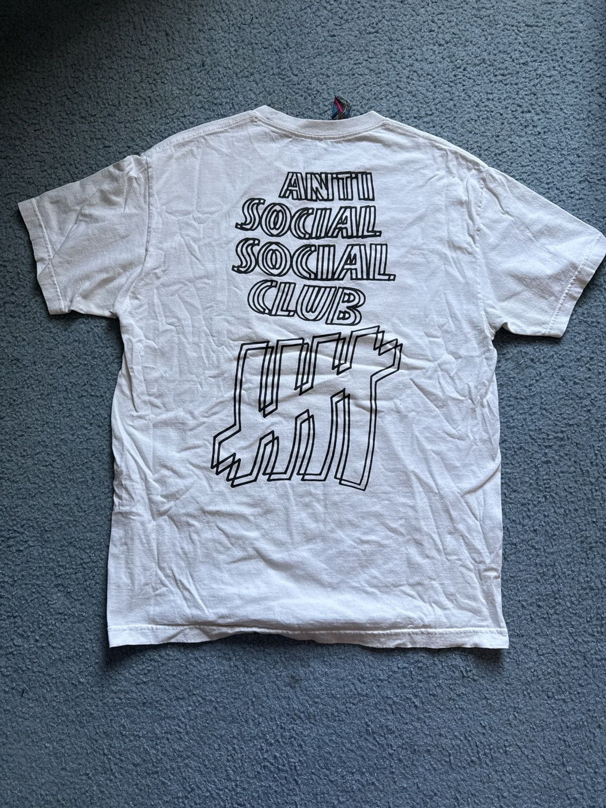 Anti Social Social Club × Undefeated Undefeated x Anti Social Social Club White Tee Size US L / EU 52-54 / 3 - 2 Thumbnail