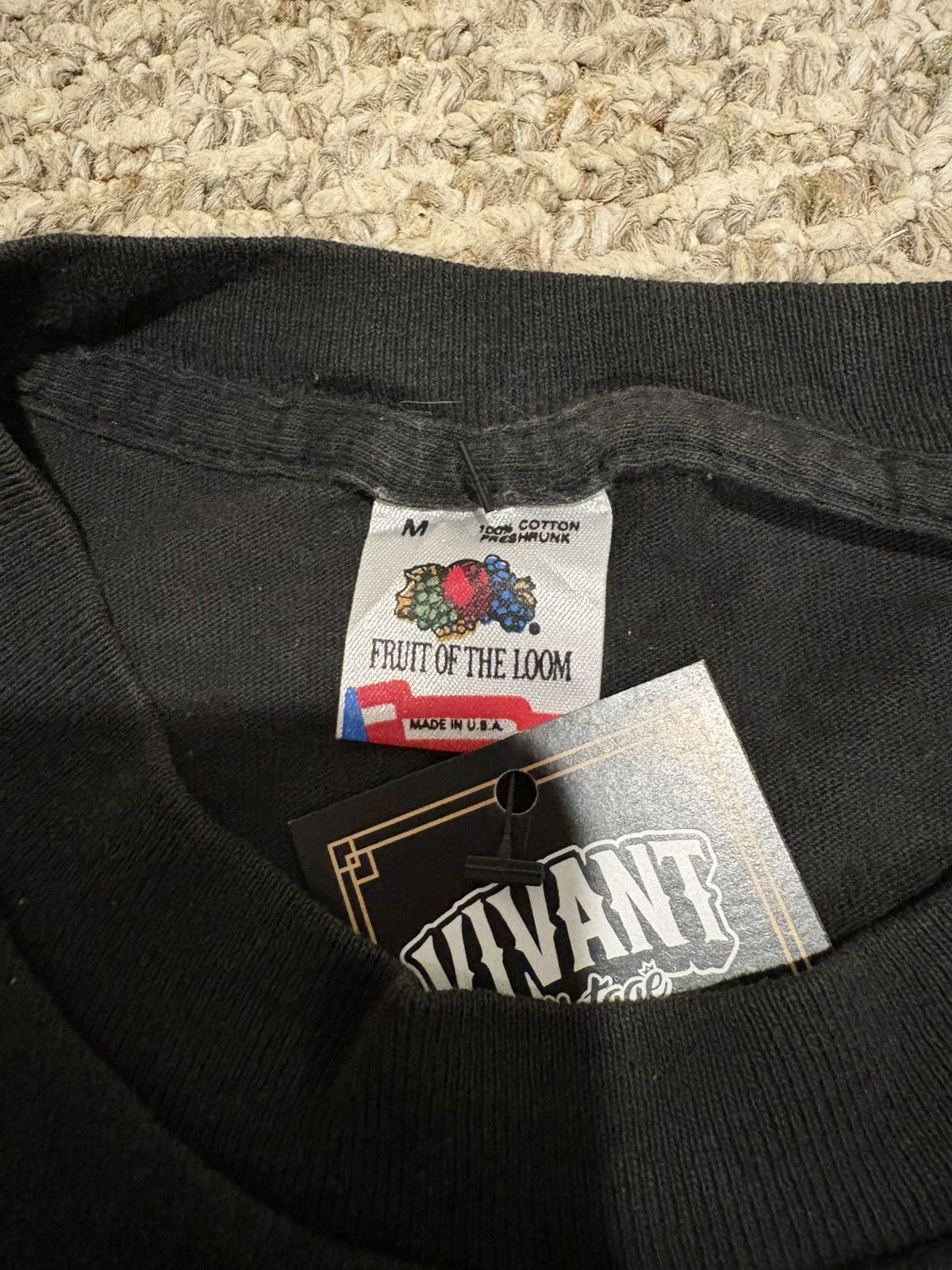 Fruit Of The Loom Vintage 90s chicago bulls 3peat t-shirt Size US M / EU 48-50 / 2 - 5 Thumbnail
