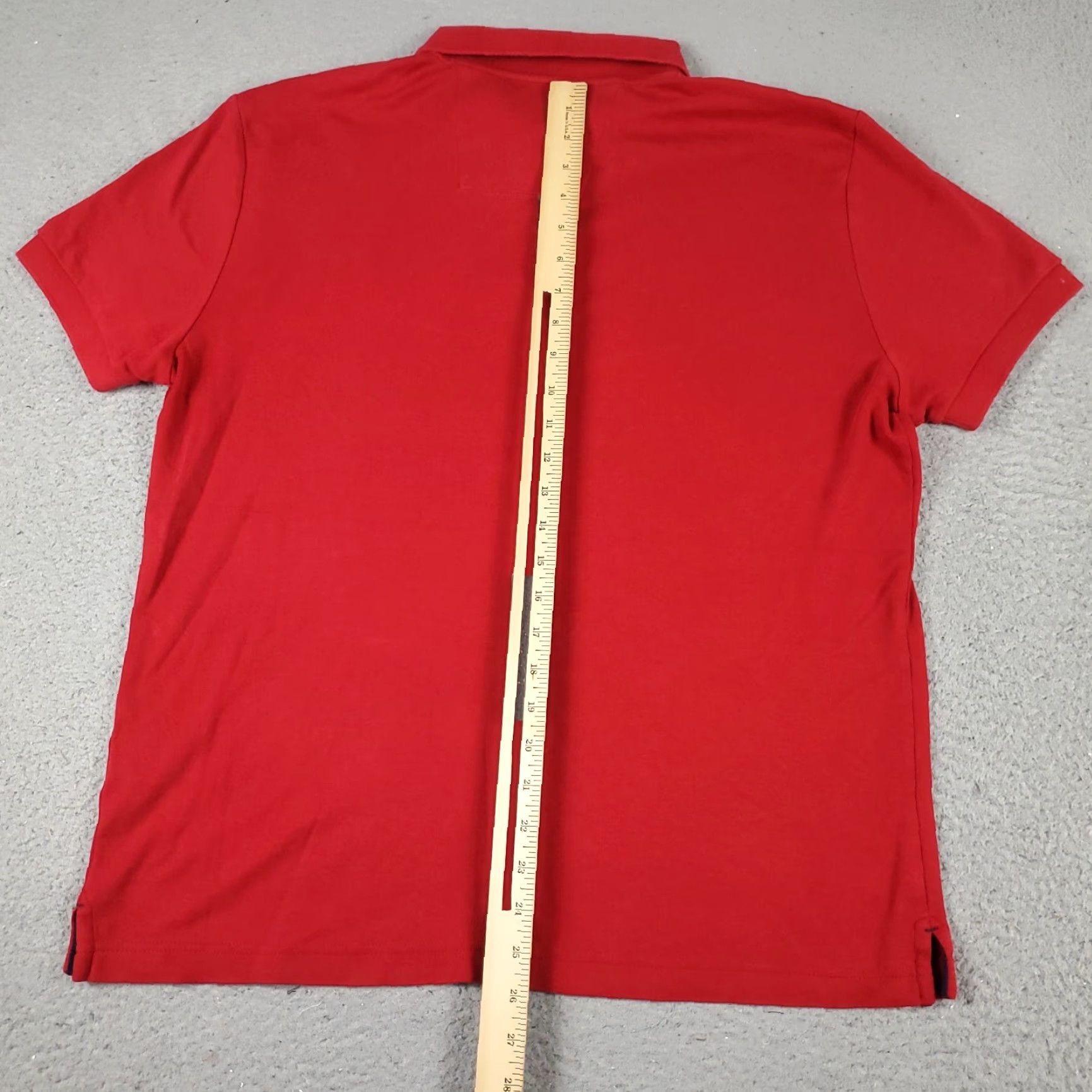Nautica Nautica Polo Shirt Mens Large Red Golf Casual Short Sleeve Adult Regular Size - Classic American Preppy Logo Buttons Slip-Resistant Size US L / EU 52-54 / 3 - 5 Thumbnail