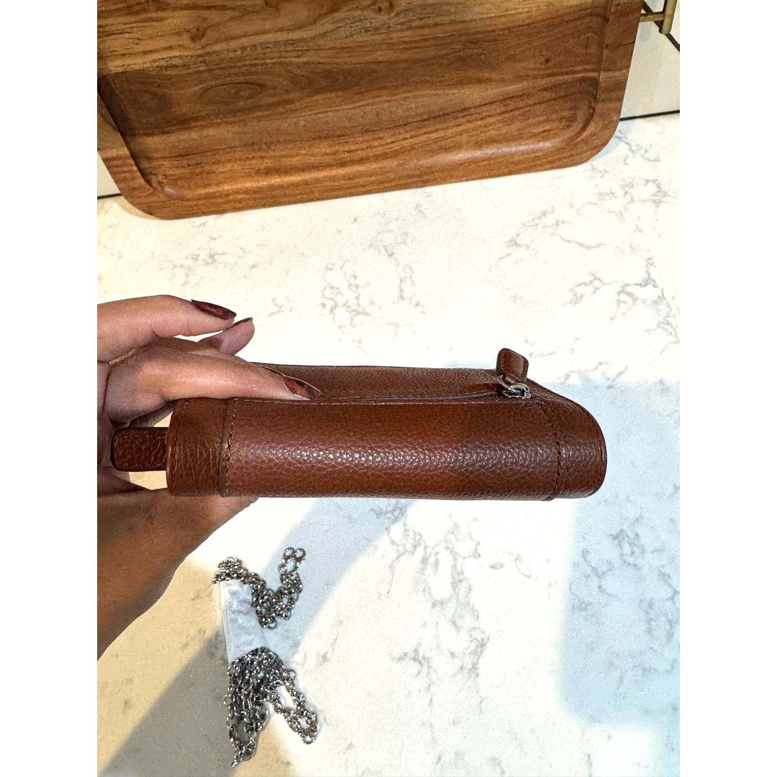 Brighton Brighton Bourbon Interlok Wallet Crossbody leather Size ONE SIZE - 6 Thumbnail