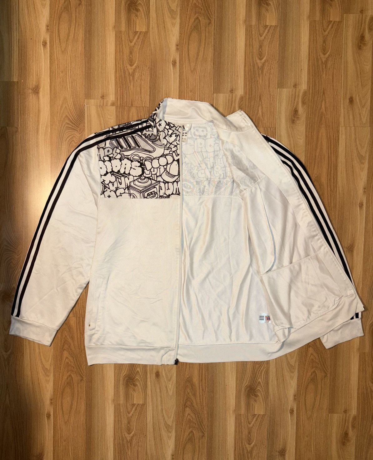 Adidas Y2K Adidas x Fewocious Fewo track jacket Size US L / EU 52-54 / 3 - 3 Thumbnail