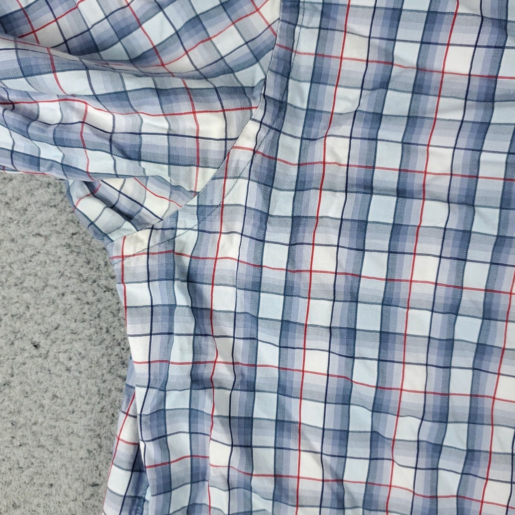 Faconnable Façonnable Blue Plaid Shirt Men’s Medium Long Sleeve Button-Up Casual Modern Preppy Size US M / EU 48-50 / 2 - 5 Thumbnail