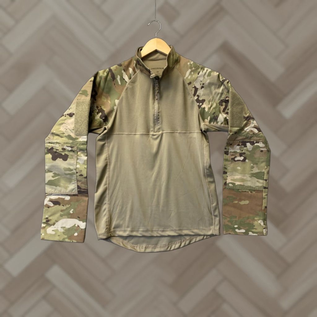 Propper PROPPER Winter Weight Combat Shirt S Regular Long Sleeve Button-Up OCP Cotton Blend/Polyester Blend All Seasons Pockets Men Size US S / EU 44-46 / 1 - 1 Thumbnail