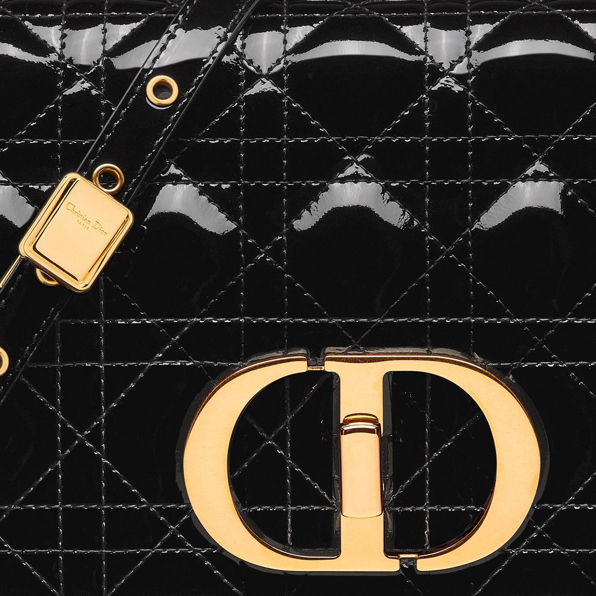 Dior o1bcso1str0226 Size:OS/Medium Caro Bag in Black Size ONE SIZE - 6 Thumbnail