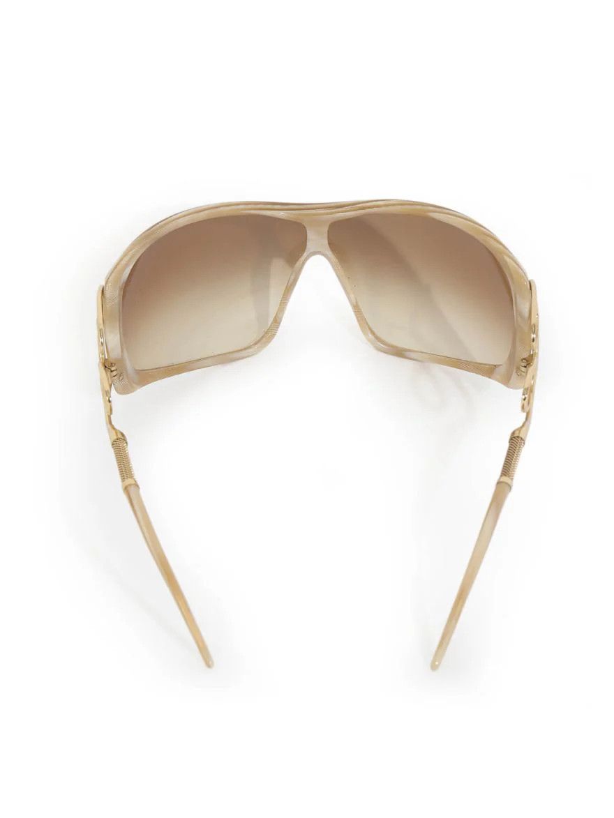Roberto Cavalli Roberto Cavalli Jewel Logo Gold Shield Sunglasses Size ONE SIZE - 2 Thumbnail